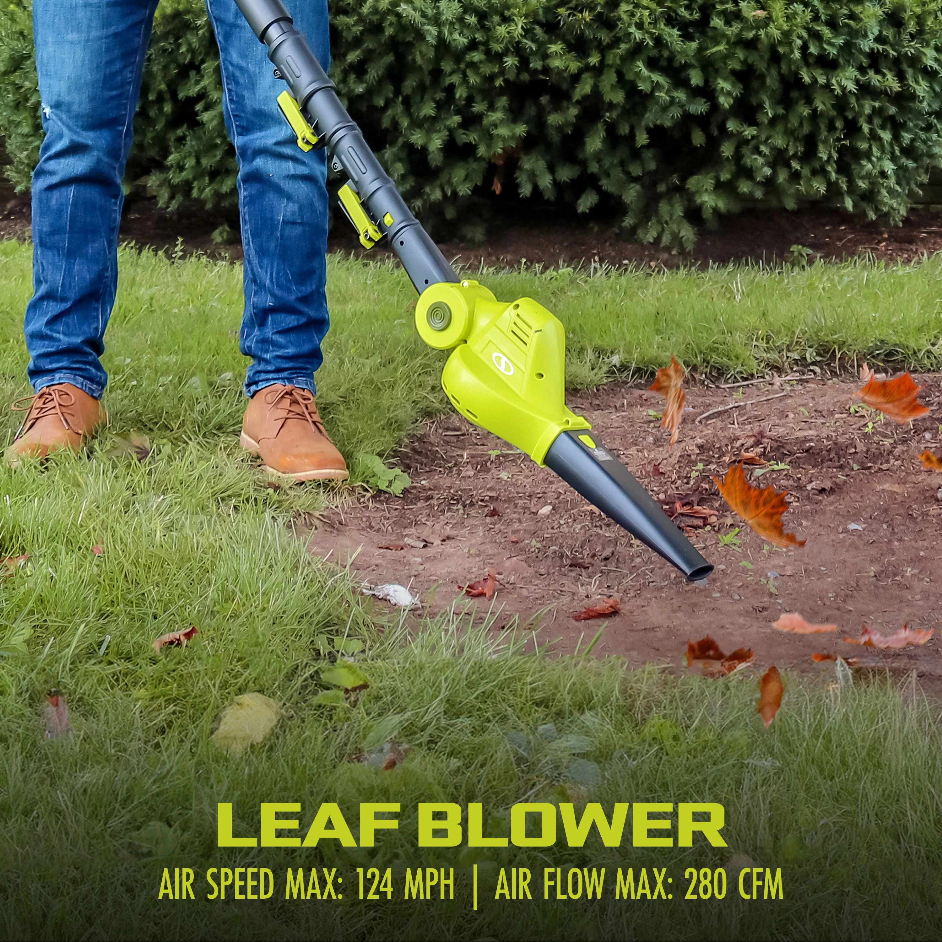 Sun Joe 24-Volt* 3-in-1 Yard Care Solution | Hedge Trimmer | Pole Saw | Leaf Blower| W/ 2.0-Ah Battery + Charger - Image 7