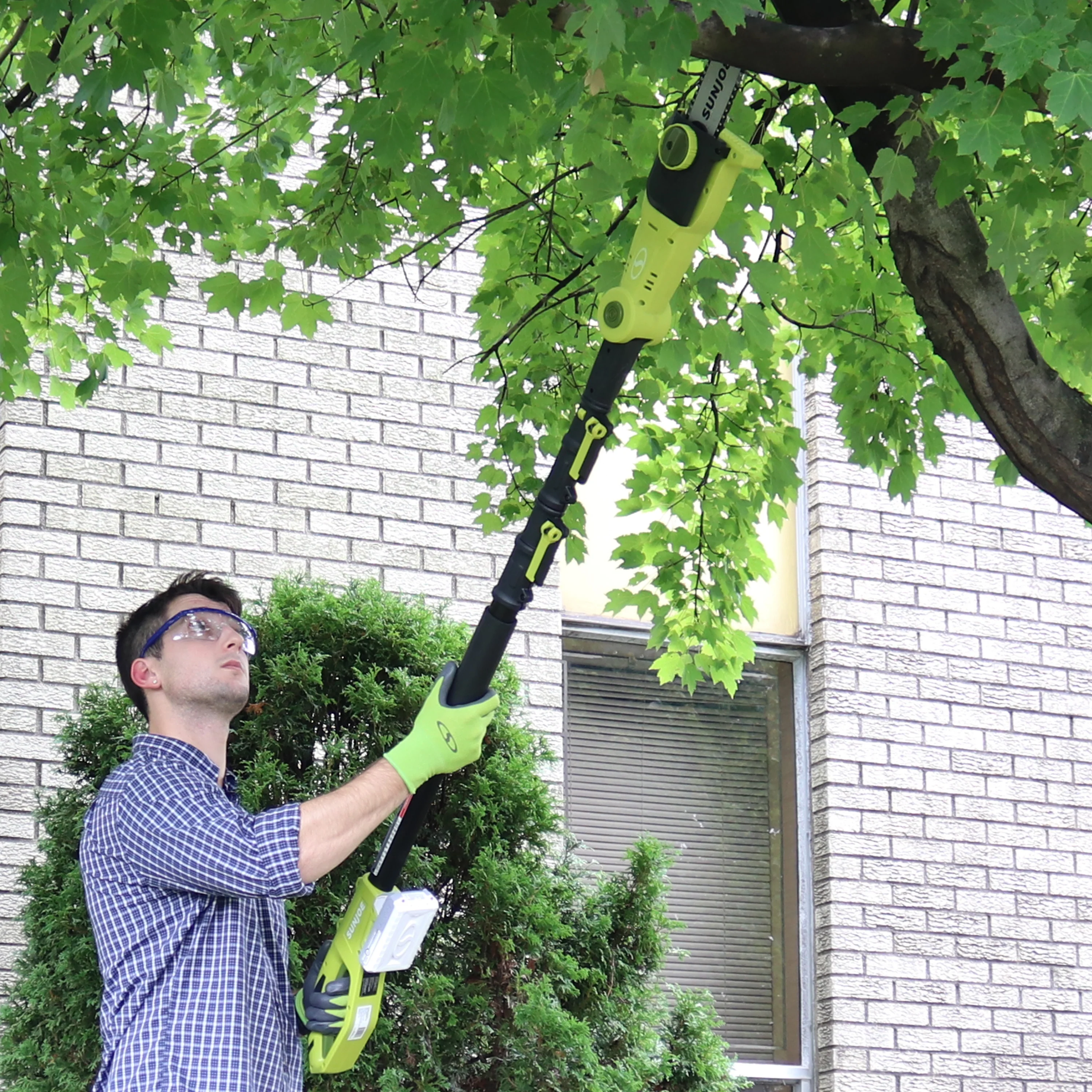 Sun Joe 24-Volt* 3-in-1 Yard Care Solution | Hedge Trimmer | Pole Saw | Leaf Blower| W/ 2.0-Ah Battery + Charger - Image 9
