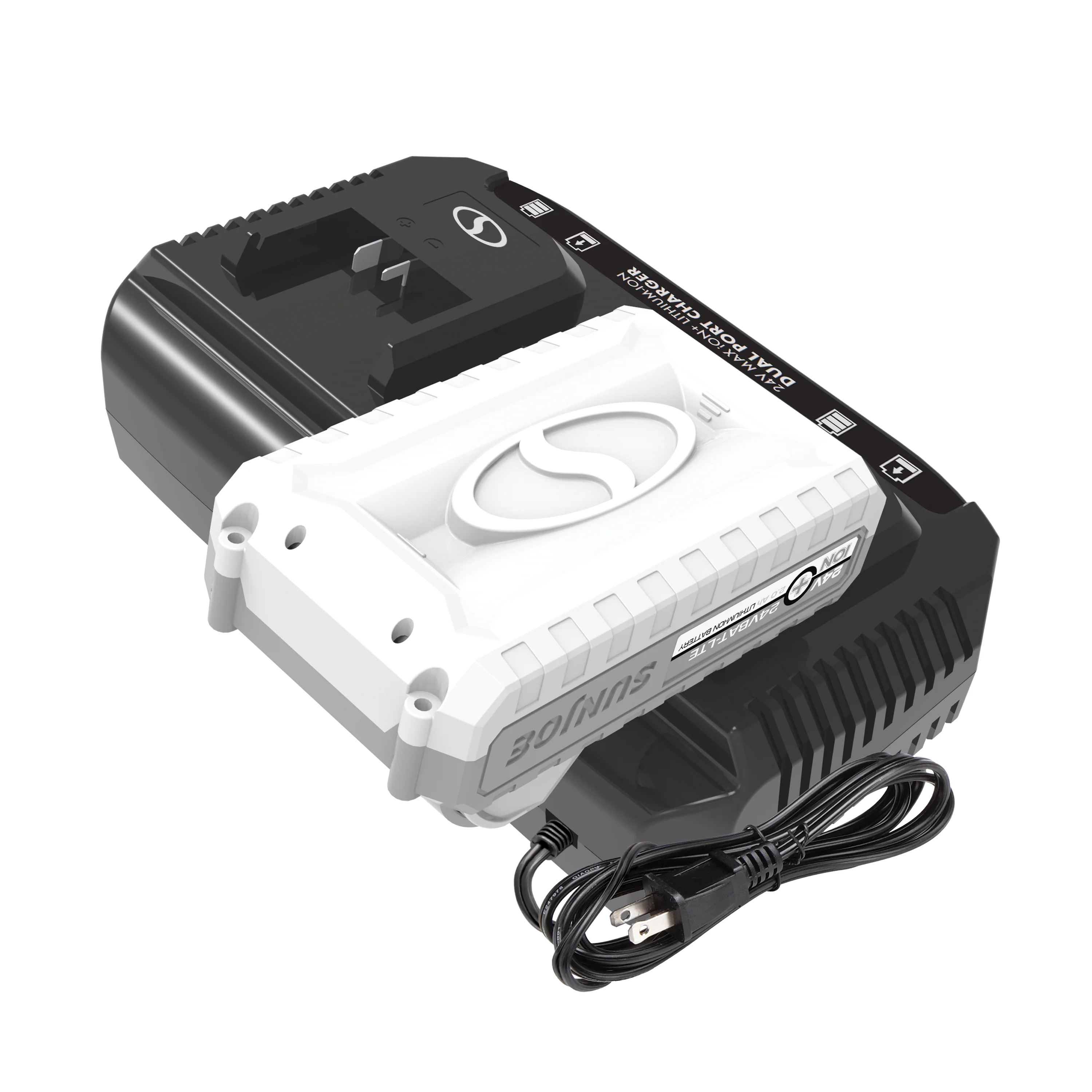 Snow Joe + Sun Joe CERTIFIED AUTHENTIC IONMAX Dual Port Quick Charge Docking Station - Image 8