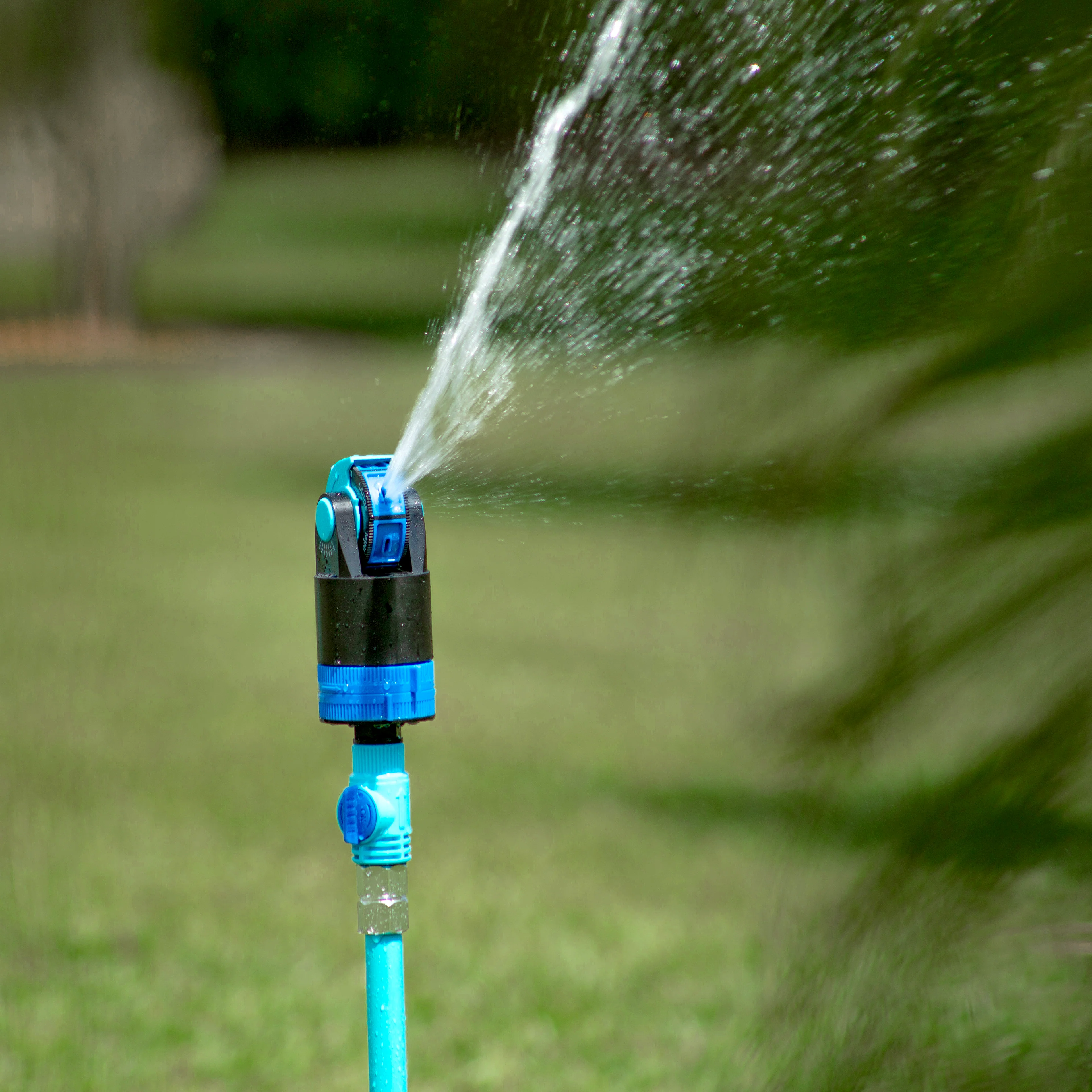 Aqua Joe AJ-6PSTB Indestructible Turbo Drive 360° Telescoping Tripod Lawn & Garden Sprinkler | 6 Spray Patterns | 4,500 Sq. Ft. Max Coverage - Image 14