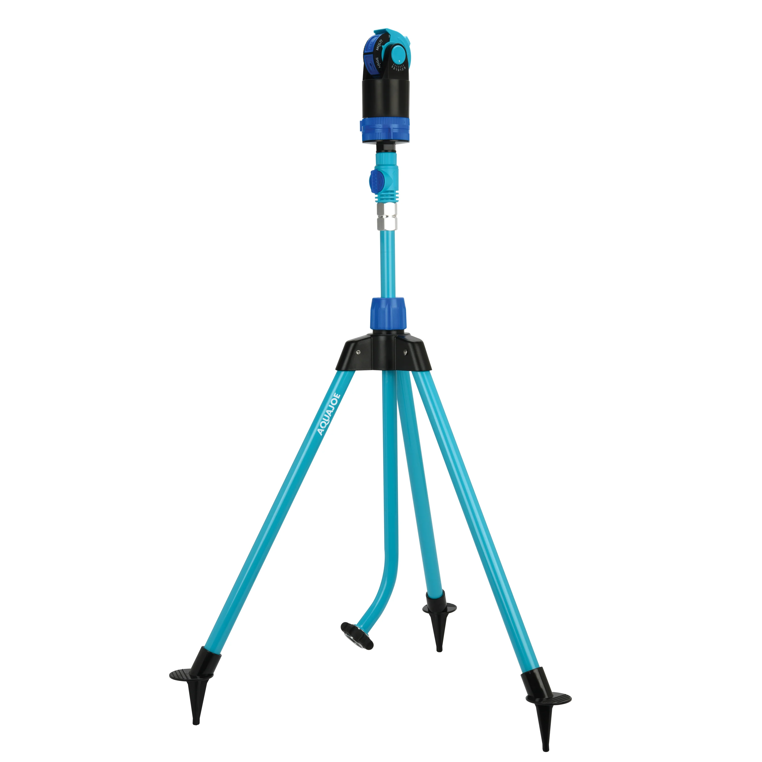 Aqua Joe AJ-6PSTB Indestructible Turbo Drive 360° Telescoping Tripod Lawn & Garden Sprinkler | 6 Spray Patterns | 4,500 Sq. Ft. Max Coverage - Image 3