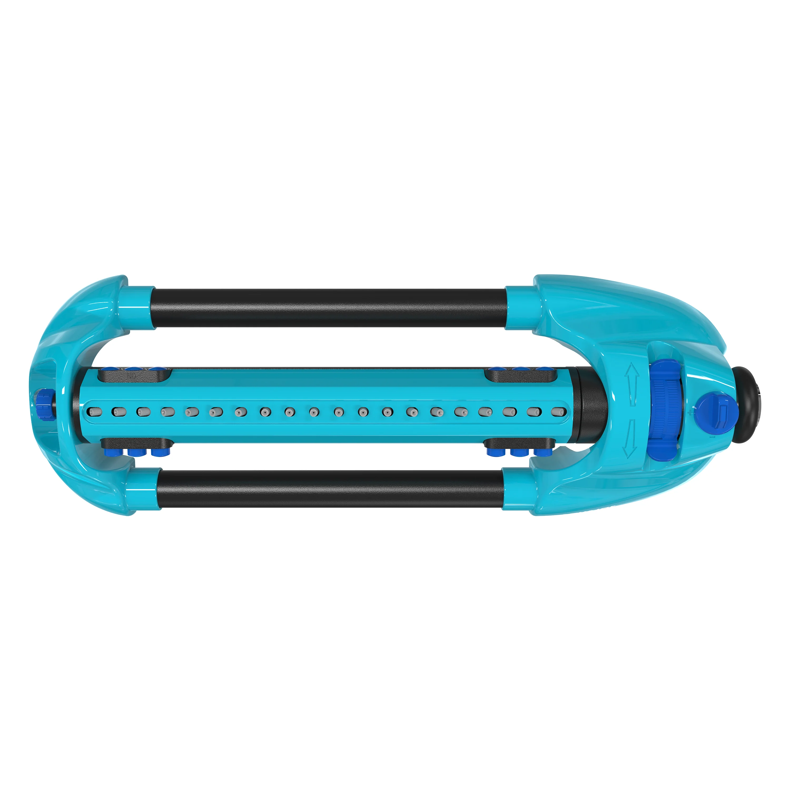 Aqua Joe AJ-OMS20-BRS Indestructible Metal Base Oscillating Sprinkler | Customizable Coverage | 4973 sq ft Max Coverage - Image 9