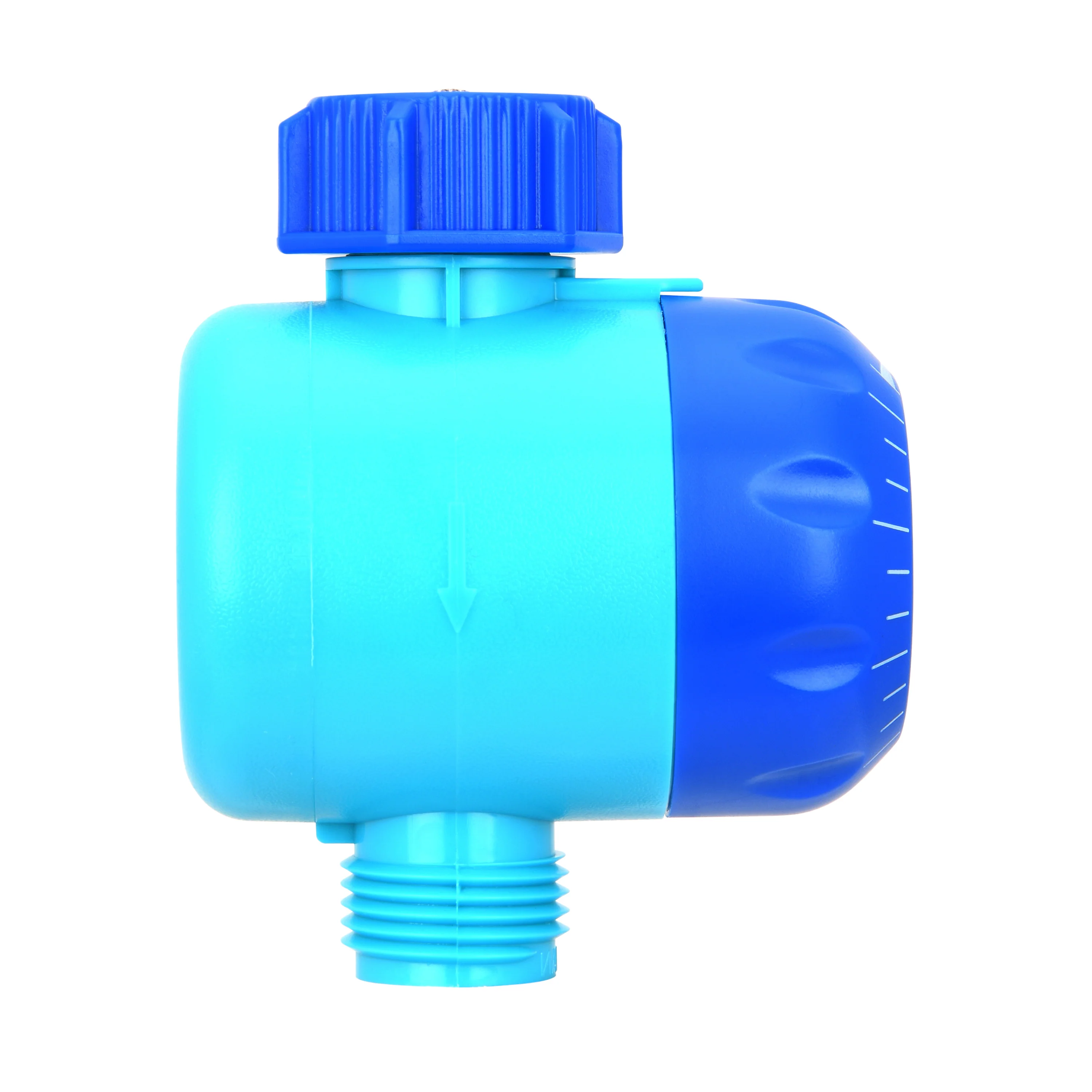 Aqua Joe Set of 2 Manual Water Timers | Dual-Zone Coverage | 2 Hours Max Timer | Built-In Timer Bypass Function - Image 3