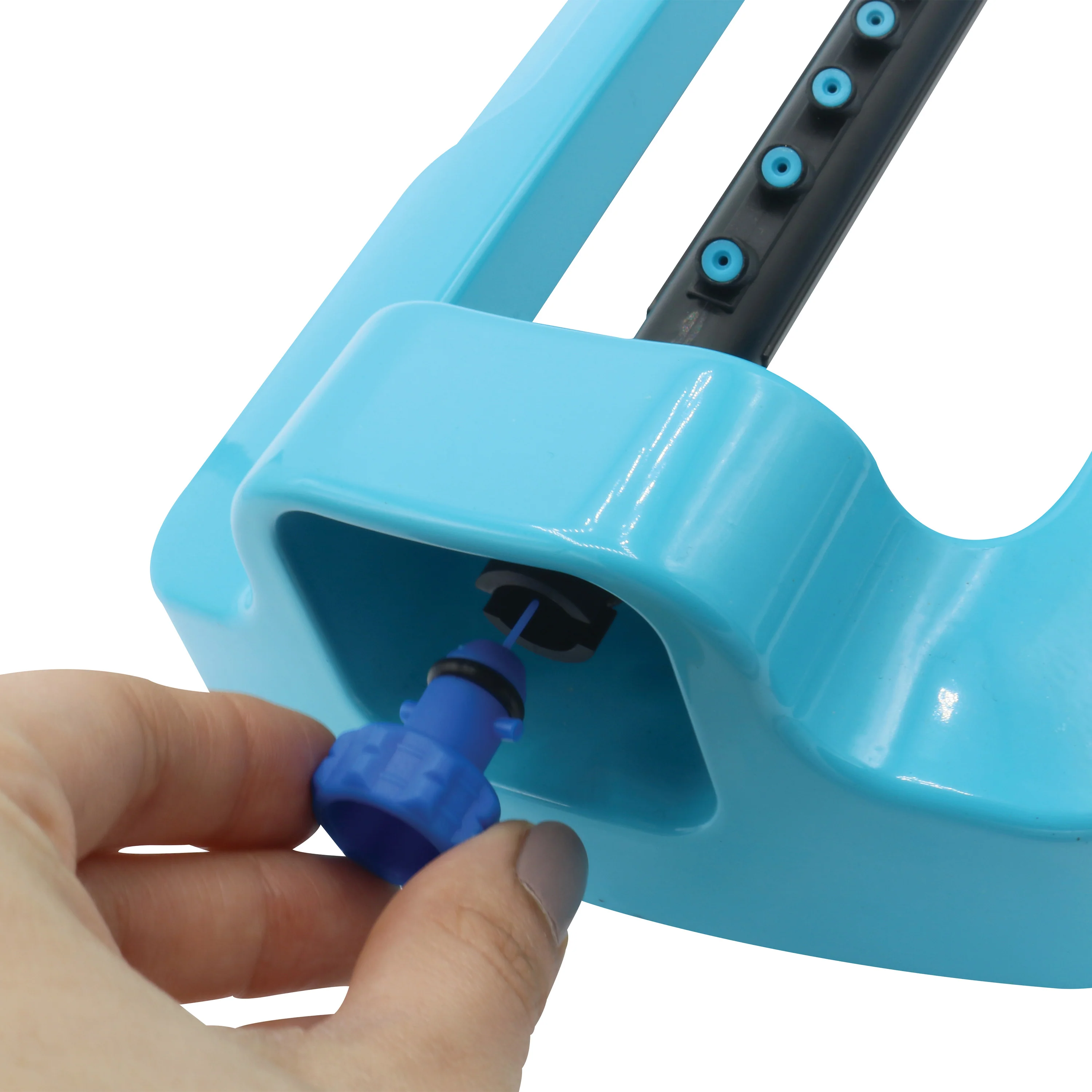 Aqua Joe Indestructible Jumbo Metal Base Oscillating Sprinkler | 4,400 Sq. Ft. Max Coverage - Image 10