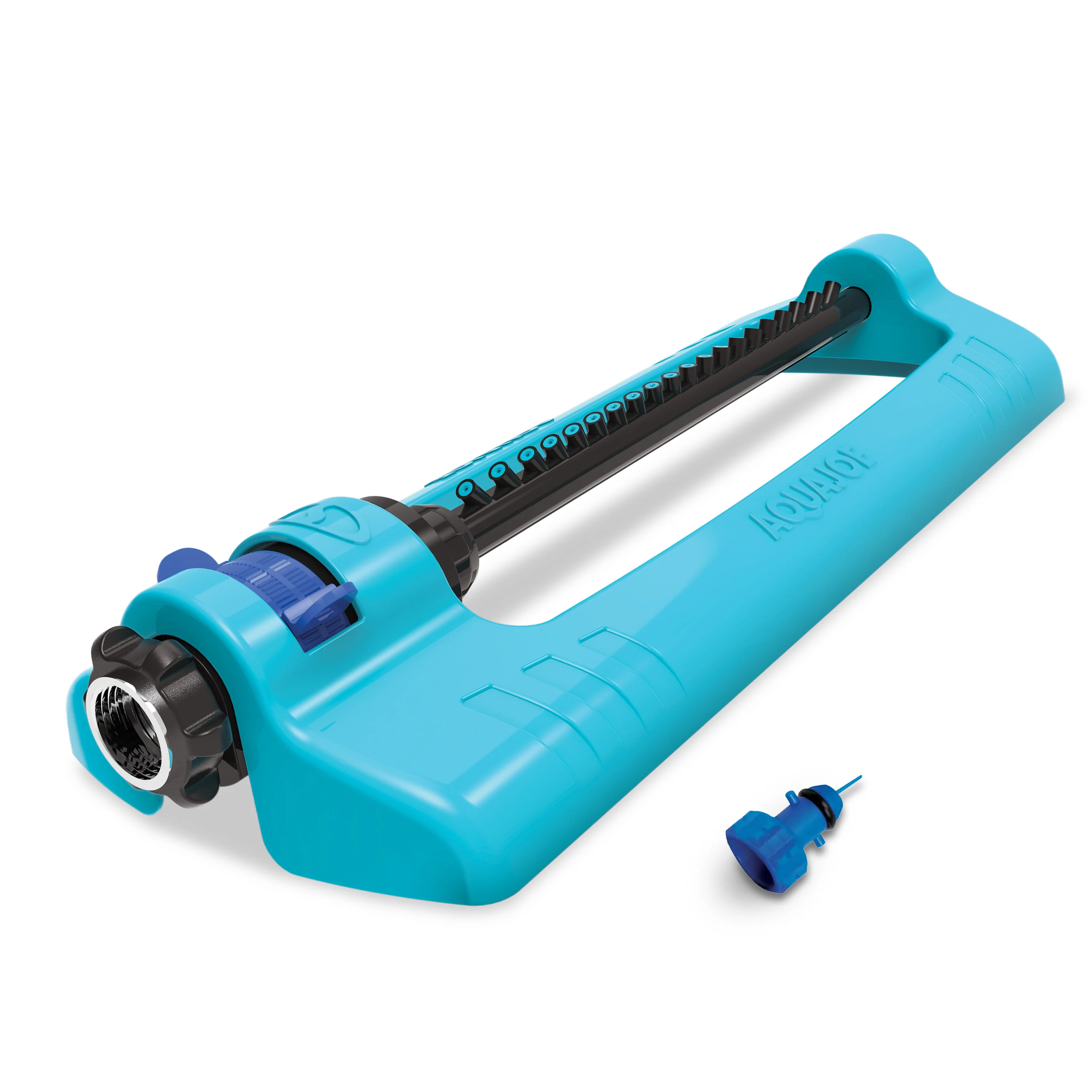 Aqua Joe Indestructible Jumbo Metal Base Oscillating Sprinkler | 4,400 Sq. Ft. Max Coverage - Image 7