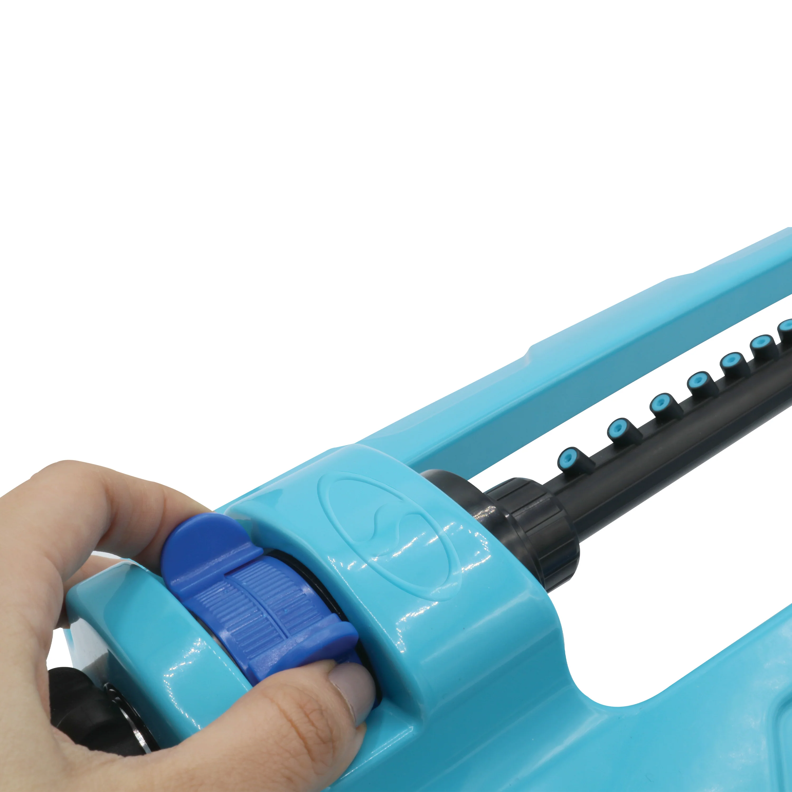 Aqua Joe Indestructible Jumbo Metal Base Oscillating Sprinkler | 4,400 Sq. Ft. Max Coverage - Image 9