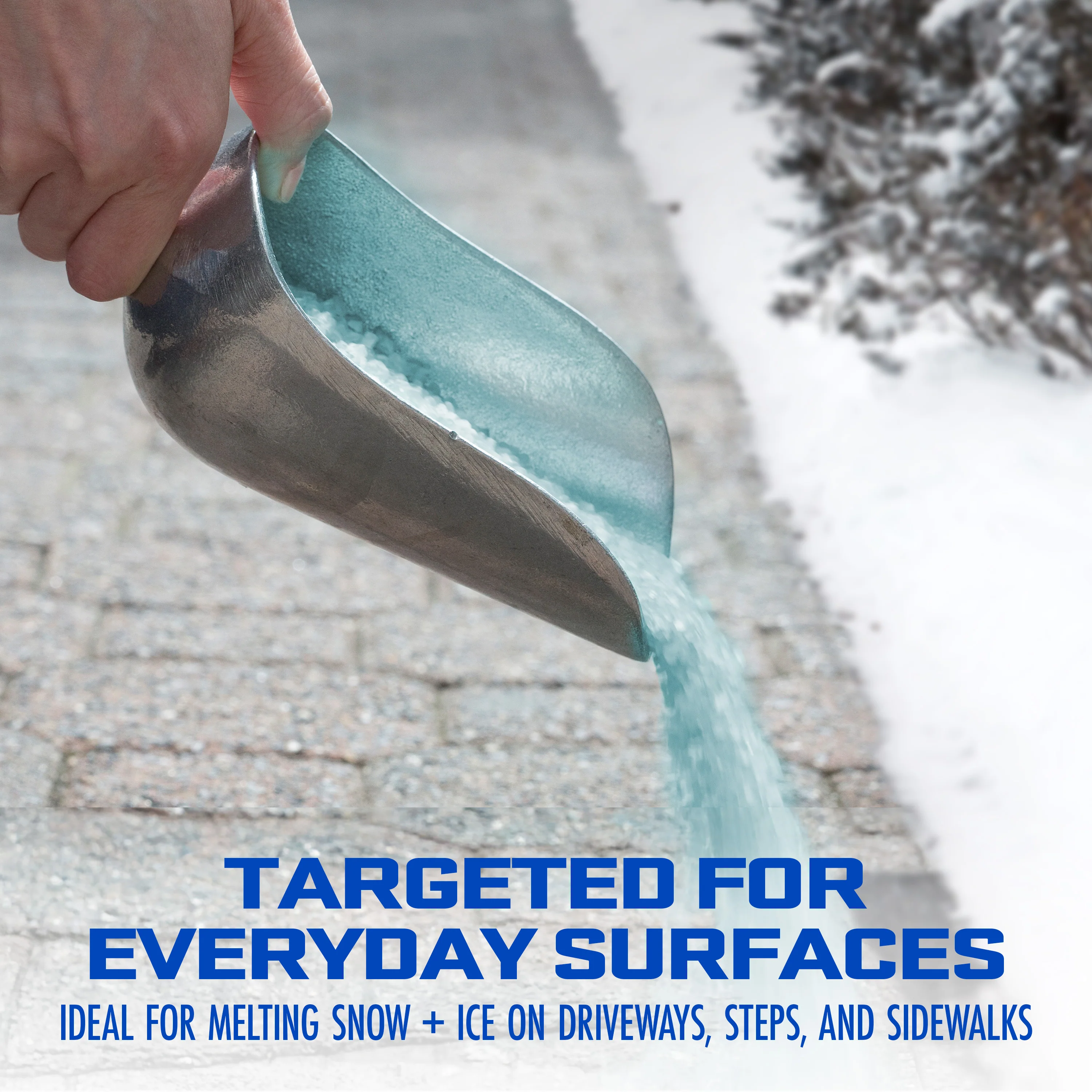 Blue Heat BH50 Calcium Blend Ice and Snow Melt + Deicer W/ Heat Generating Pellets | 50 Lb. Bag | Works to -25°F - Image 5