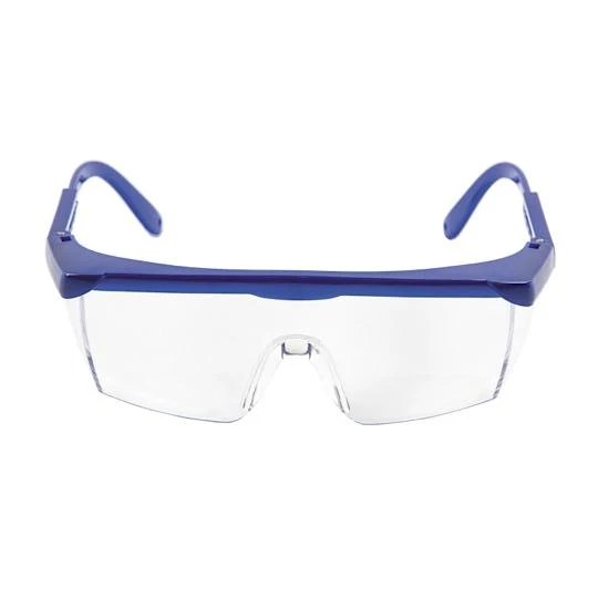 Snow Joe + Sun Joe Protective Safety Glasses/Goggles with Adjustable Frame, Meets ANSI Z81.7 Standard, Blue - Image 3