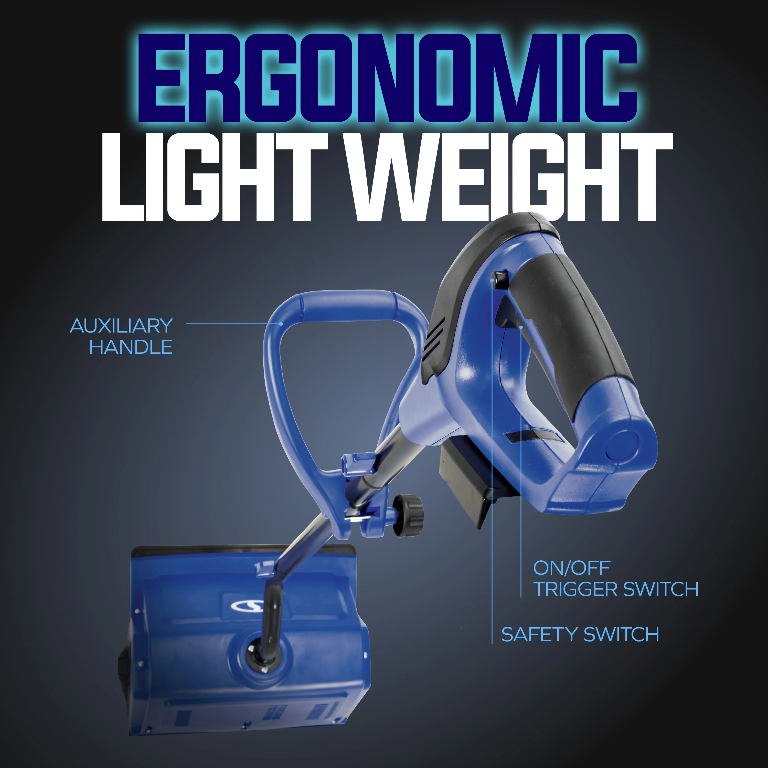 Snow Joe 24-Volt* IONMAX Cordless Snow Shovel Kit | 13-Inch | W/ 4.0-Ah Battery + Charger - Image 8