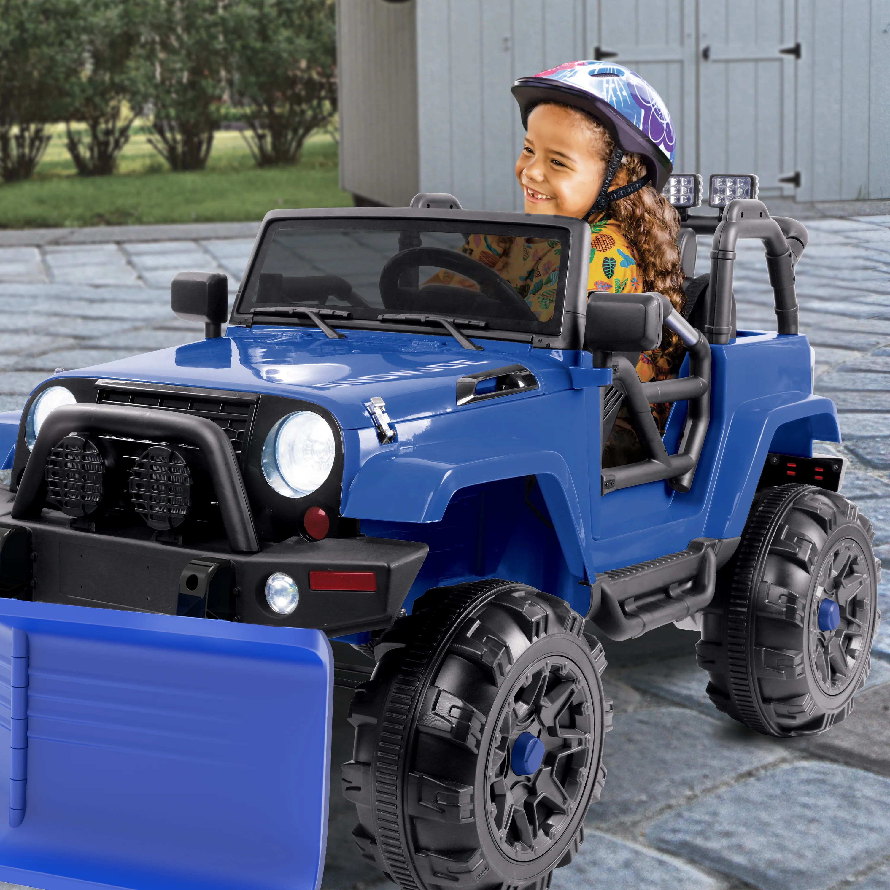 Snow Joe 24V-SUV1 24-Volt* Ride-On Kids Truck W/ Parental Remote and Snow Plow | For Ages 3-7 | W/ 4.0-Ah Battery + Charger - Image 6