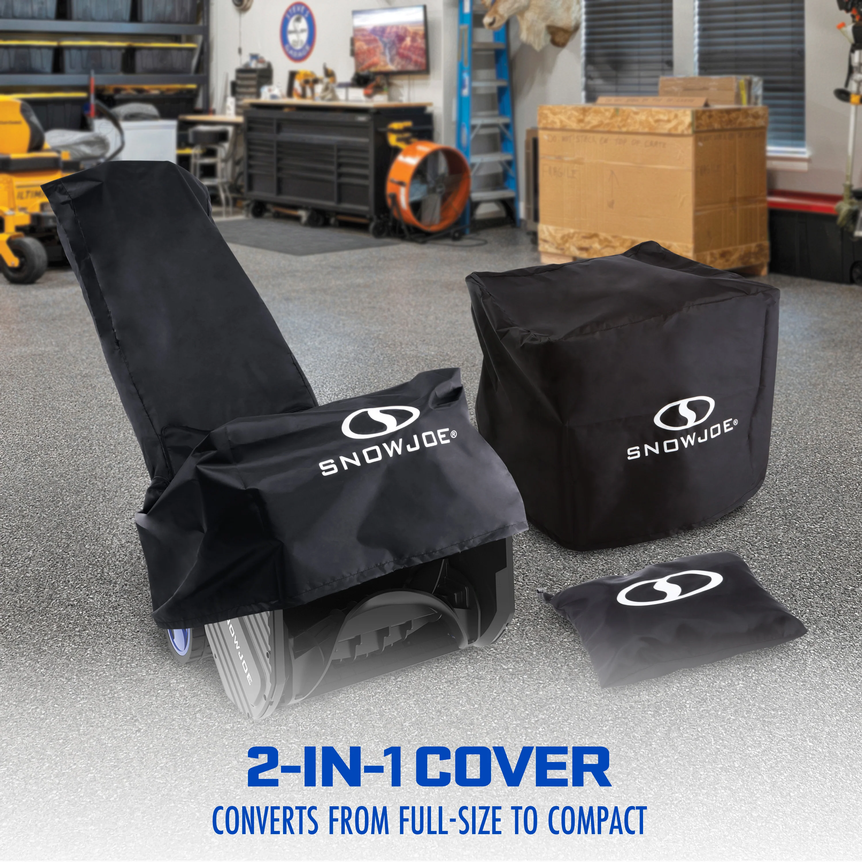 Snow Joe 48-Volt* IONMAX Snow Blower Bundle | W/ 2 x 4.0-Ah Batteries, Dual Port Charger, Cover, Ice Scraper, and Extended Warranty - Image 4