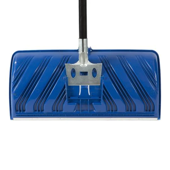 Snow Joe 2-in-1 Snow Pusher + Ice Chopper | 24-Inch | Poly Blade (Blue) - Image 9