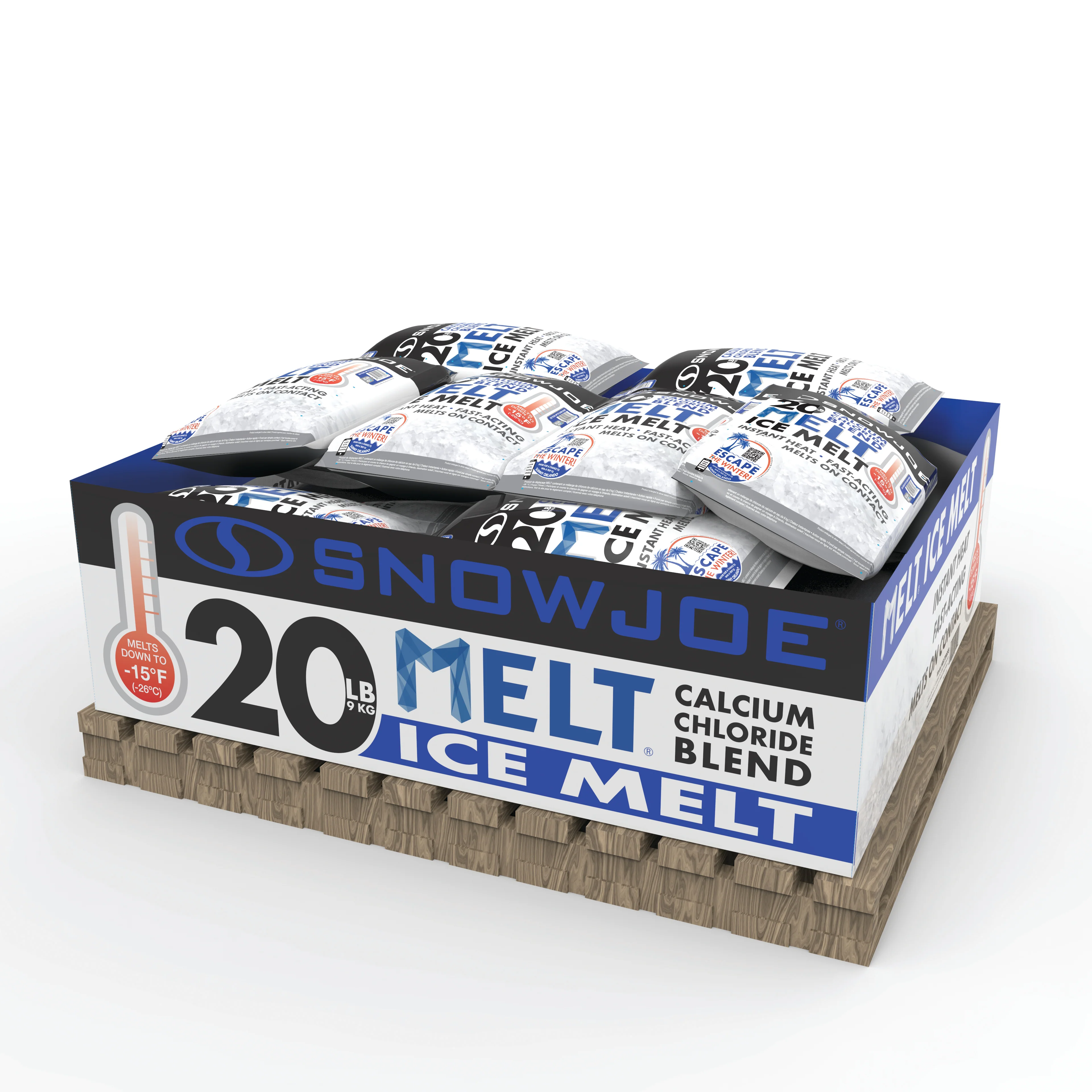 Snow Joe MELT20ESB Calcium Chloride Ice Melt Blend | 20 Lbs. - Image 3
