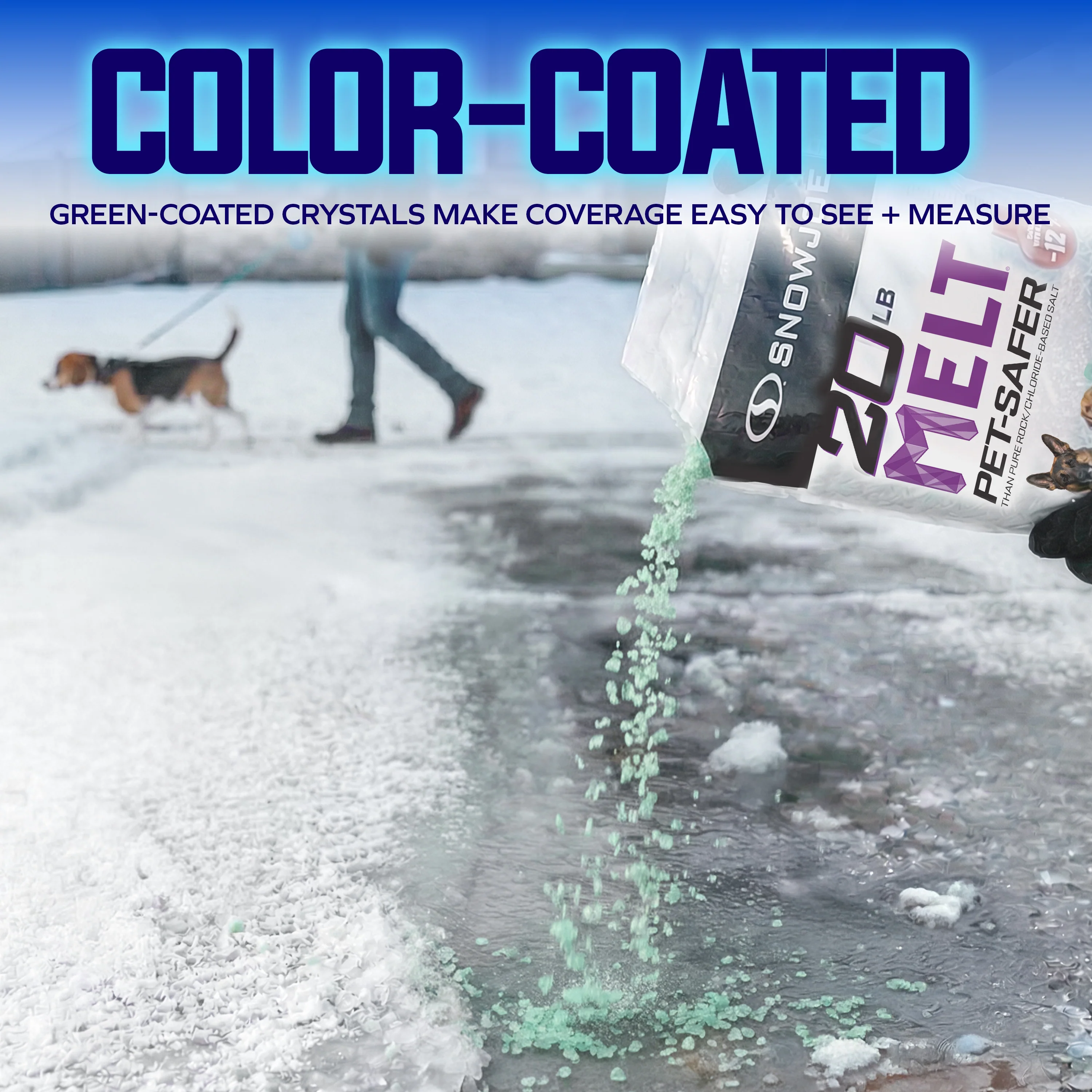Snow Joe Pet-Safer Blend Premium Ice Melt | 20 Lb. Bag | Melts Down To -12°F - Image 5