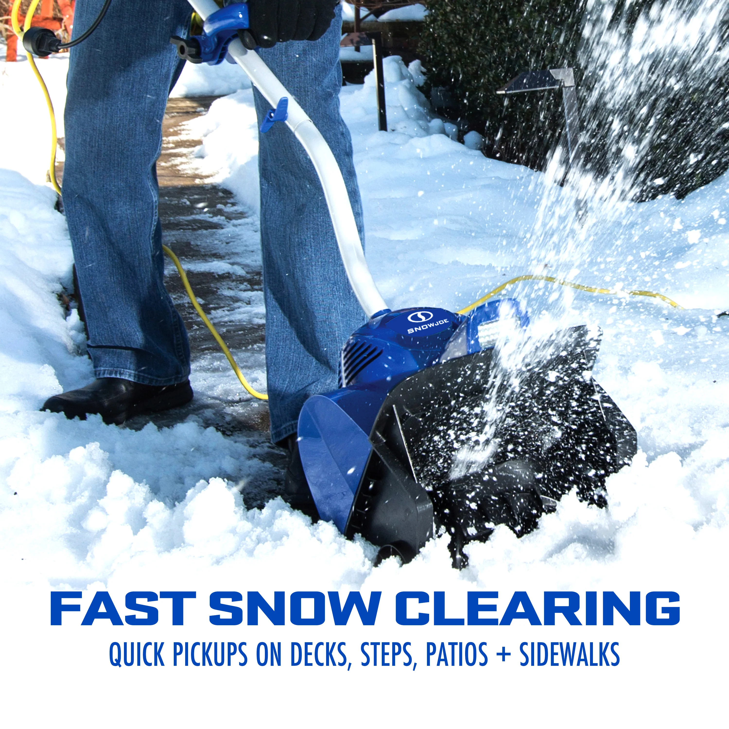 Snow Joe 324E Electric Snow Shovel | 11-Inch | 10 Amp Motor| Headlights - Image 4