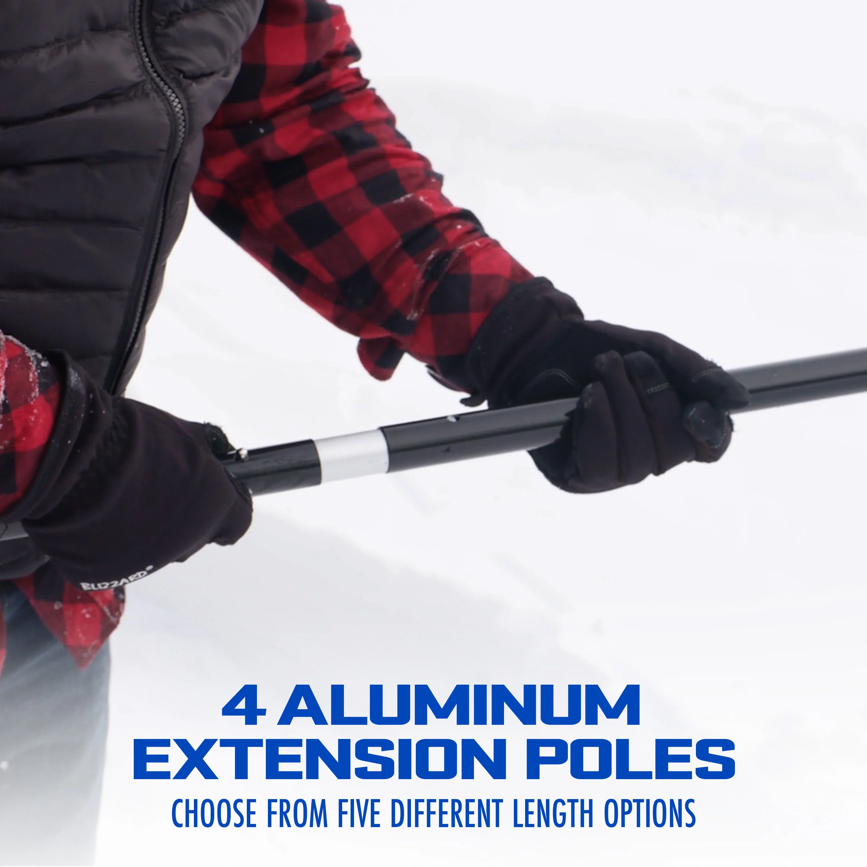 Snow Joe RJ208M PRO Snow Removal Roof Rake W/ 20-Foot Debris Slide | 28-Foot Max Reach - Image 4