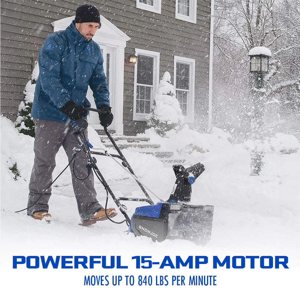 Snow Joe SJ627E Electric Walk-Behind Snow Blower W/ Dual LED Lights | 22-inch | 15-amp - Image 5