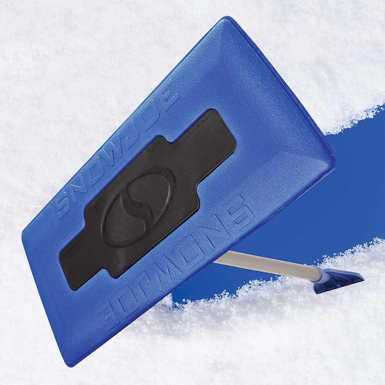 Snow Joe SJBLZD-AZ 2-in-1 Snow Broom with 18-Inch Foam Head + Large Ice Scraper, Blue - Image 4