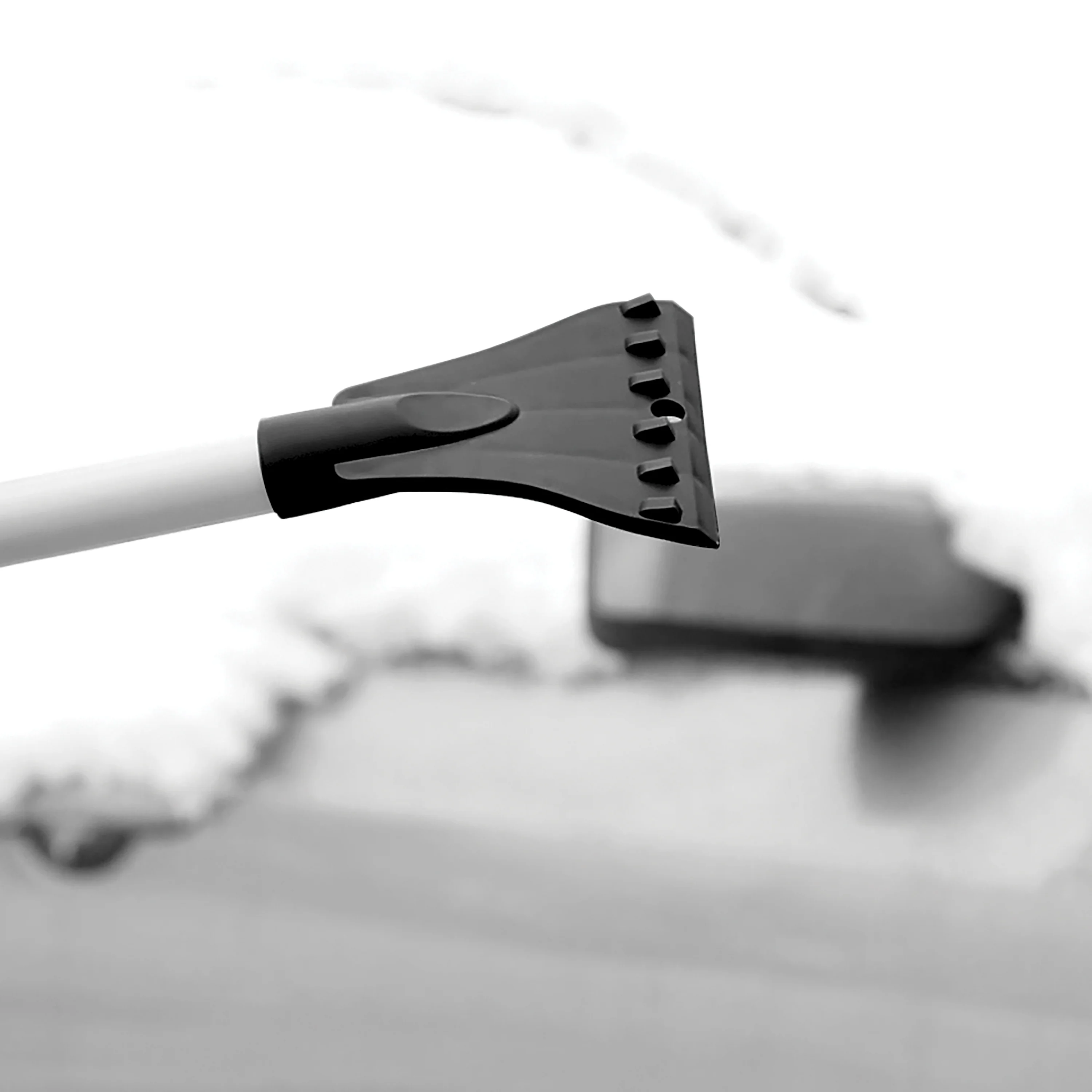 Snow Joe SJBLZD-JMB-BLK2 Jumbo Telescoping Snow Broom + Ice Scraper | 2-Pack (Black) - Image 4