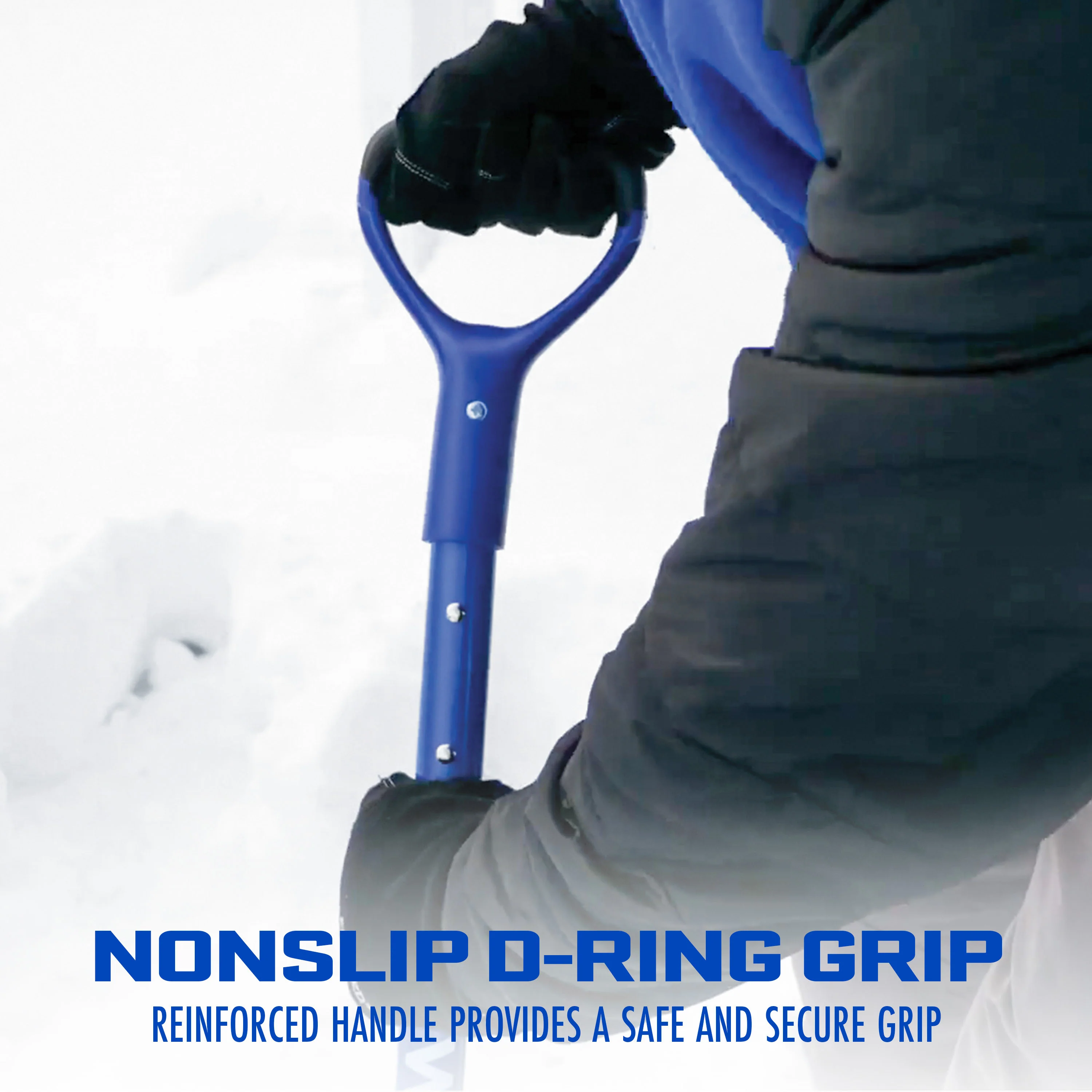 Snow Joe Spring-Loaded Impact-Reducing Steel Ice Chopper | 7-Inch x 5.5-Inch | Shock-Absorbing Handle - Image 7