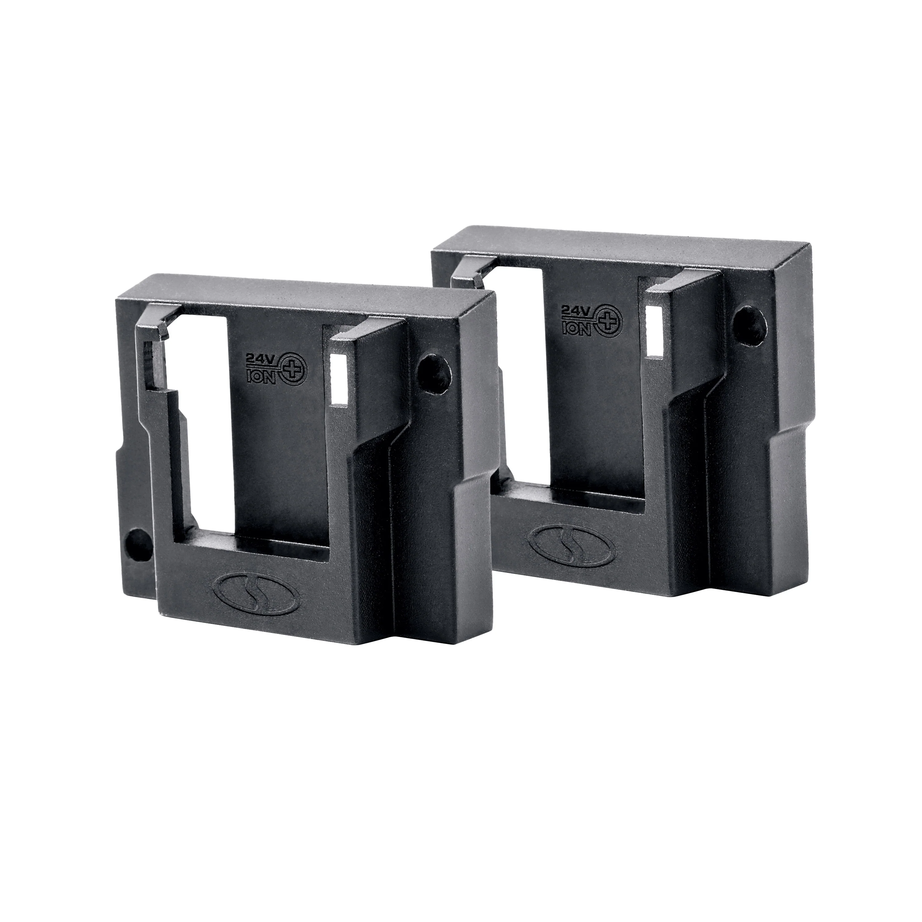 Snow Joe + Sun Joe Mounted Battery Storage Unit | Interlock Multiple Units | Hardware Included | Compatible W/ All 24-Volt IONMAX Batteries - Image 7