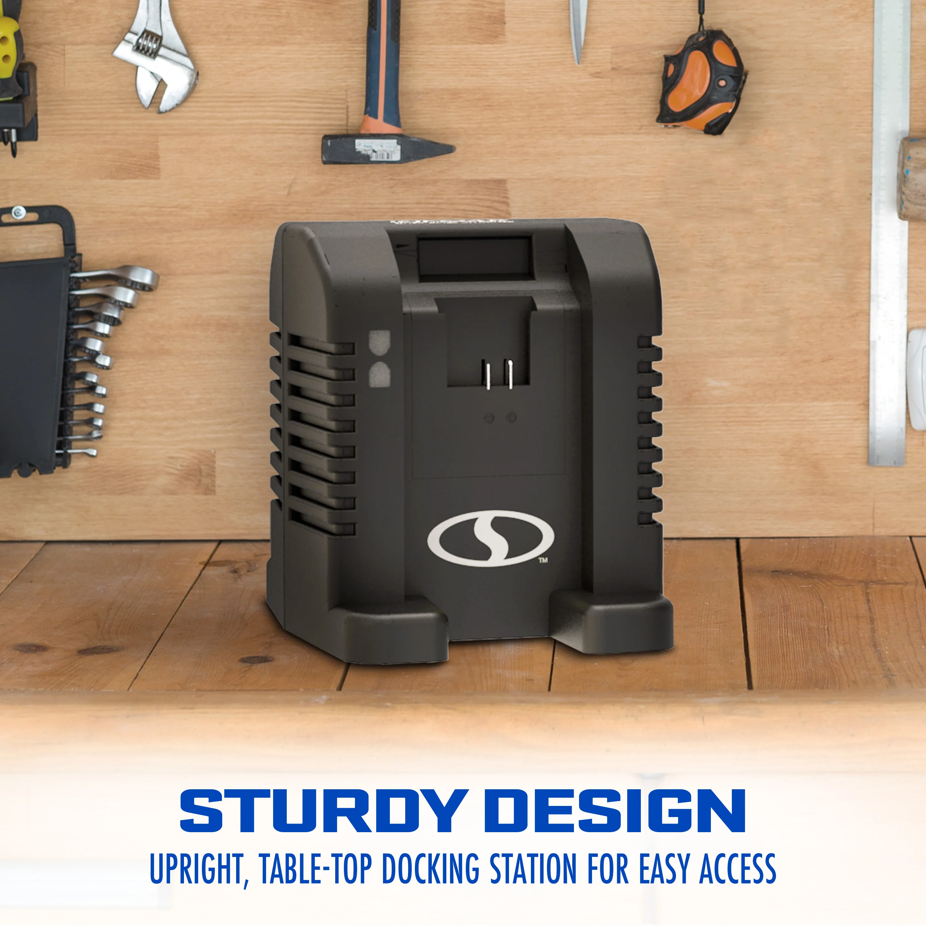 Snow Joe + Sun Joe CERTIFIED AUTHENTIC 24V IONMAX Dual Port High Speed Charging Docking Station for iBAT24 and 24VBAT Series Batteries | 260-Watt Input | 26-Volt Output - Image 8