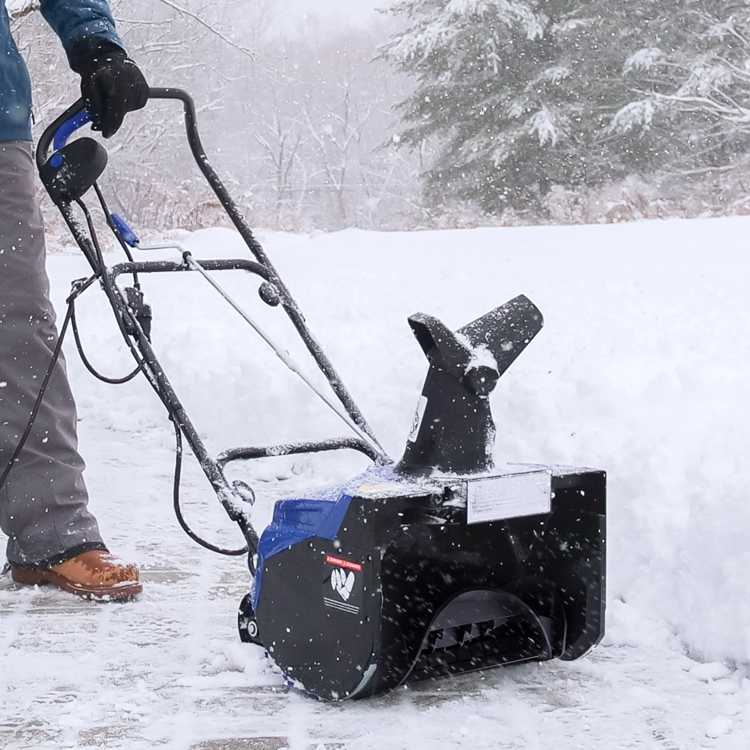 Snow Joe SJ623E Electric Walk-Behind Single-Stage Snow Blower W/ Headlight | 18-inch | 15-amp - Image 8