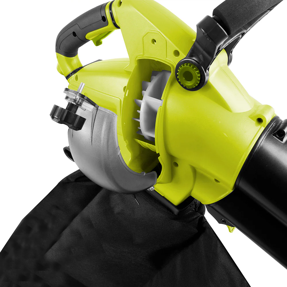 Sun Joe SBJ702E 3-in-1 Outdoor Variable Speed Electric Blower | 180 MPH | 12 Amp | Vacuum | Mulcher | Telescoping Frame | Leaf Grabbing Teeth - Image 3