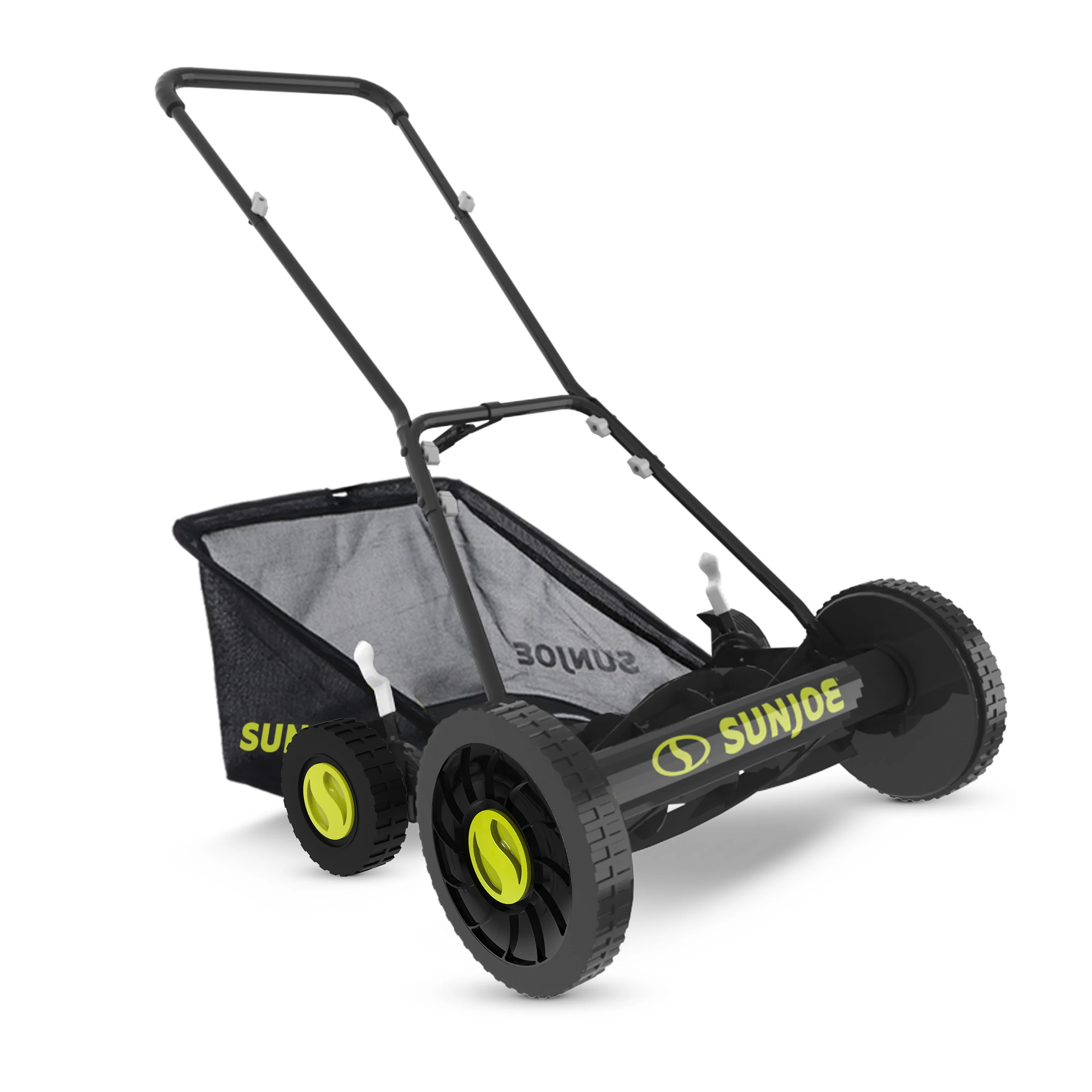 Sun Joe Manual Reel Mower W/ Grass Catcher | 18-inch | 9-Position - Image 8