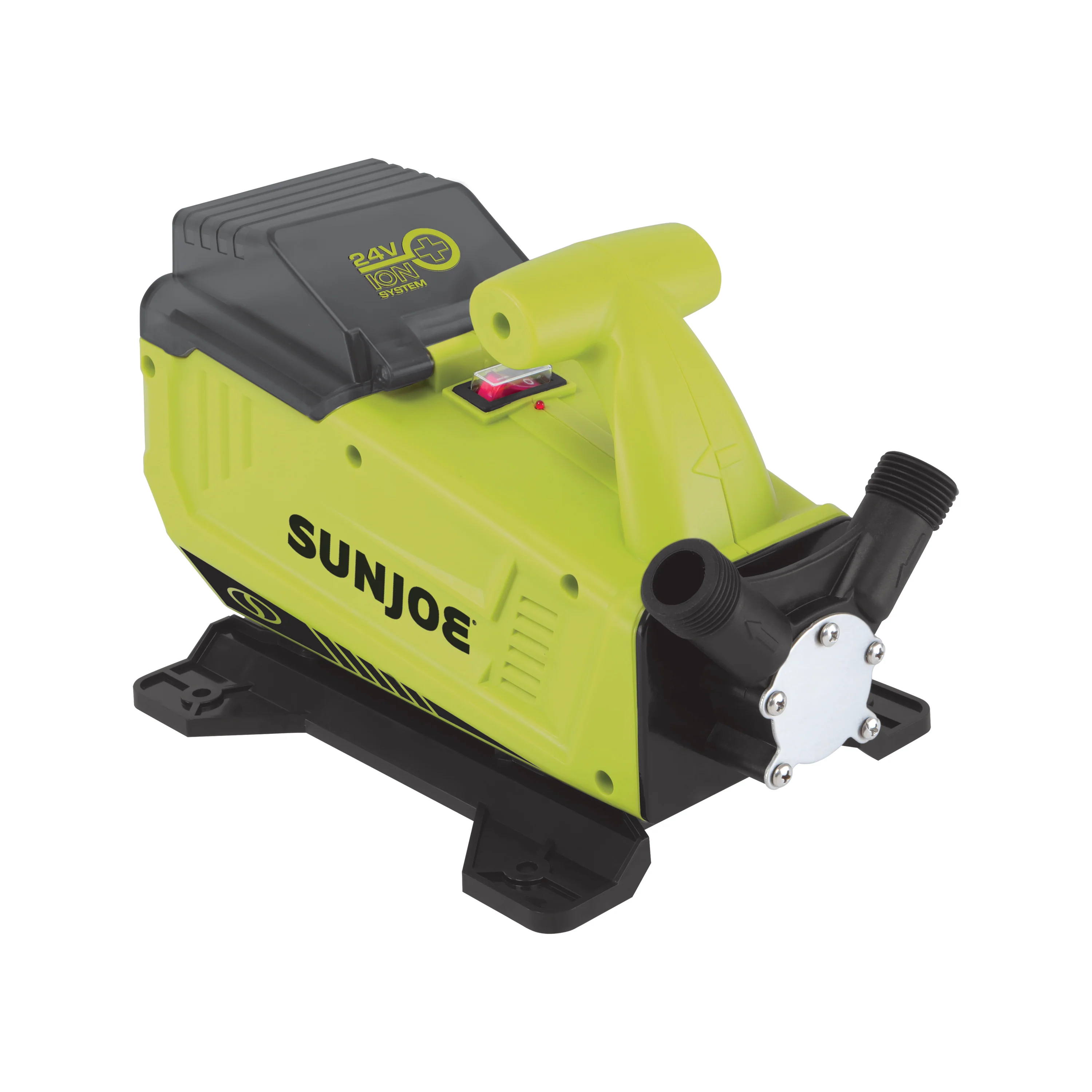 Sun Joe 24V-XFP5-CT 24-Volt IONMAX Cordless 5.0-GPM Transfer Pump | 13-Ft Suction Lift | 52-Ft Head Height | Tool Only - Image 3