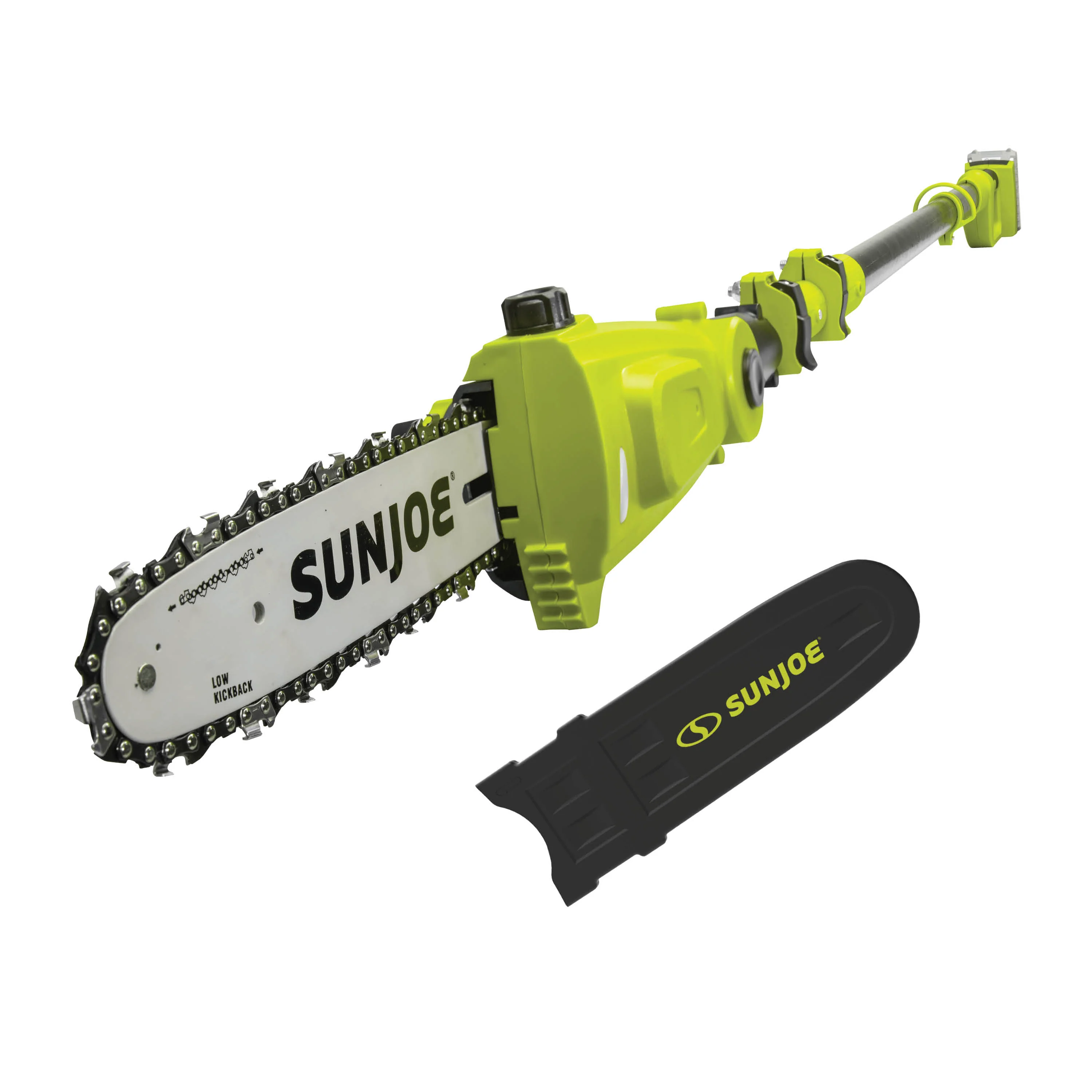 Sun Joe 24-Volt IONMAX Cordless Telescoping Pole Chainsaw Kit | 10-inch | W/ 5.0-Ah Battery + Quick Charger - Image 3