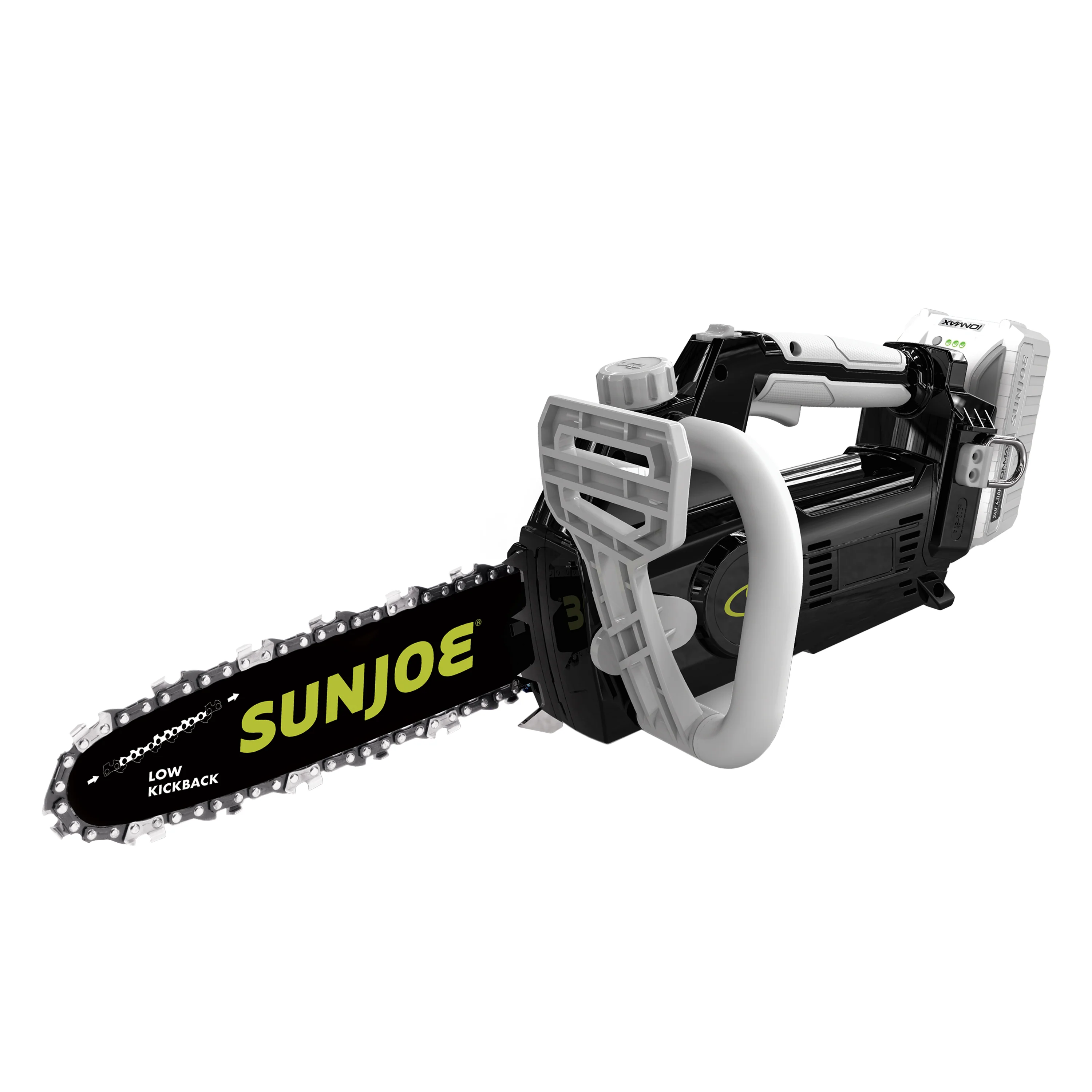 Sun Joe 24-Volt* IONMAX Cordless Chain Saw Kit | 10-inch | W/ 4.0-Ah Battery + Charger - Image 11