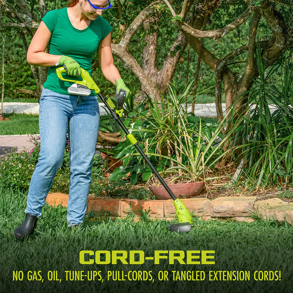 Sun Joe 24-Volt* IONMAX Cordless Garden Combo Kit | Leaf Blower | Grass Trimmer | Hedge Trimmer | W/ 2 x 2.0-Ah Batteries + Charger - Image 8