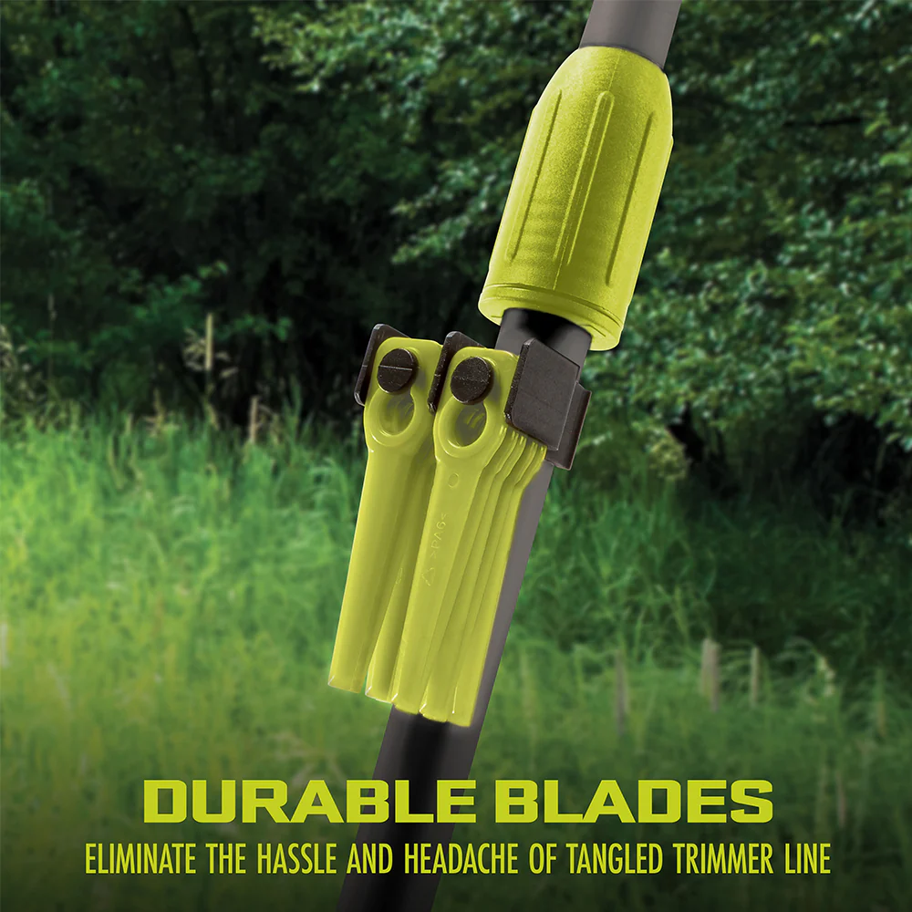 Sun Joe 24-Volt* IONMAX Cordless Garden Combo Kit | Leaf Blower | Grass Trimmer | Hedge Trimmer | W/ 2 x 2.0-Ah Batteries + Charger - Image 9