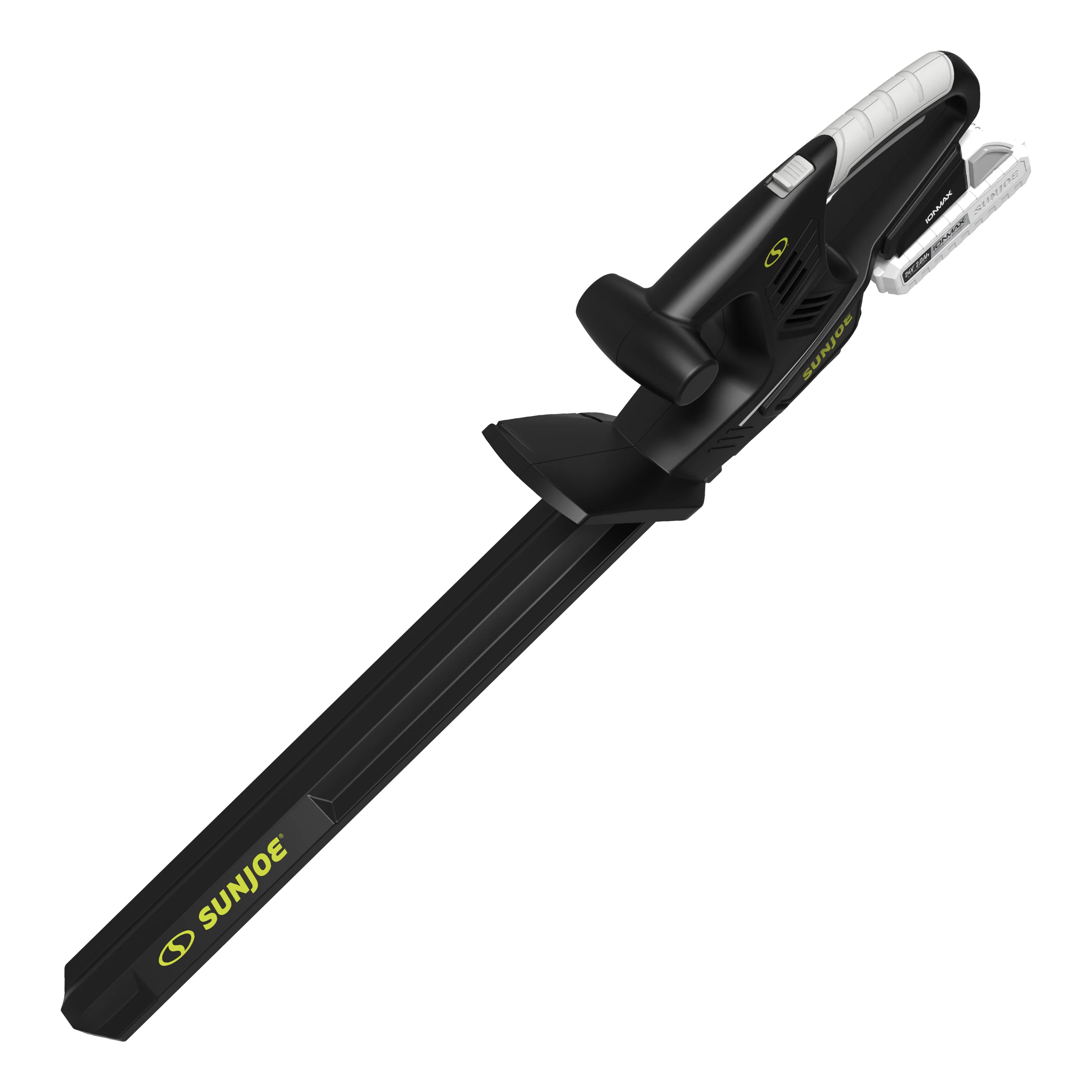 Sun Joe 24-Volt* IONMAX Cordless Handheld Hedge Trimmer | 18-inch | W/ 2.0-Ah Battery + Charger - Image 8