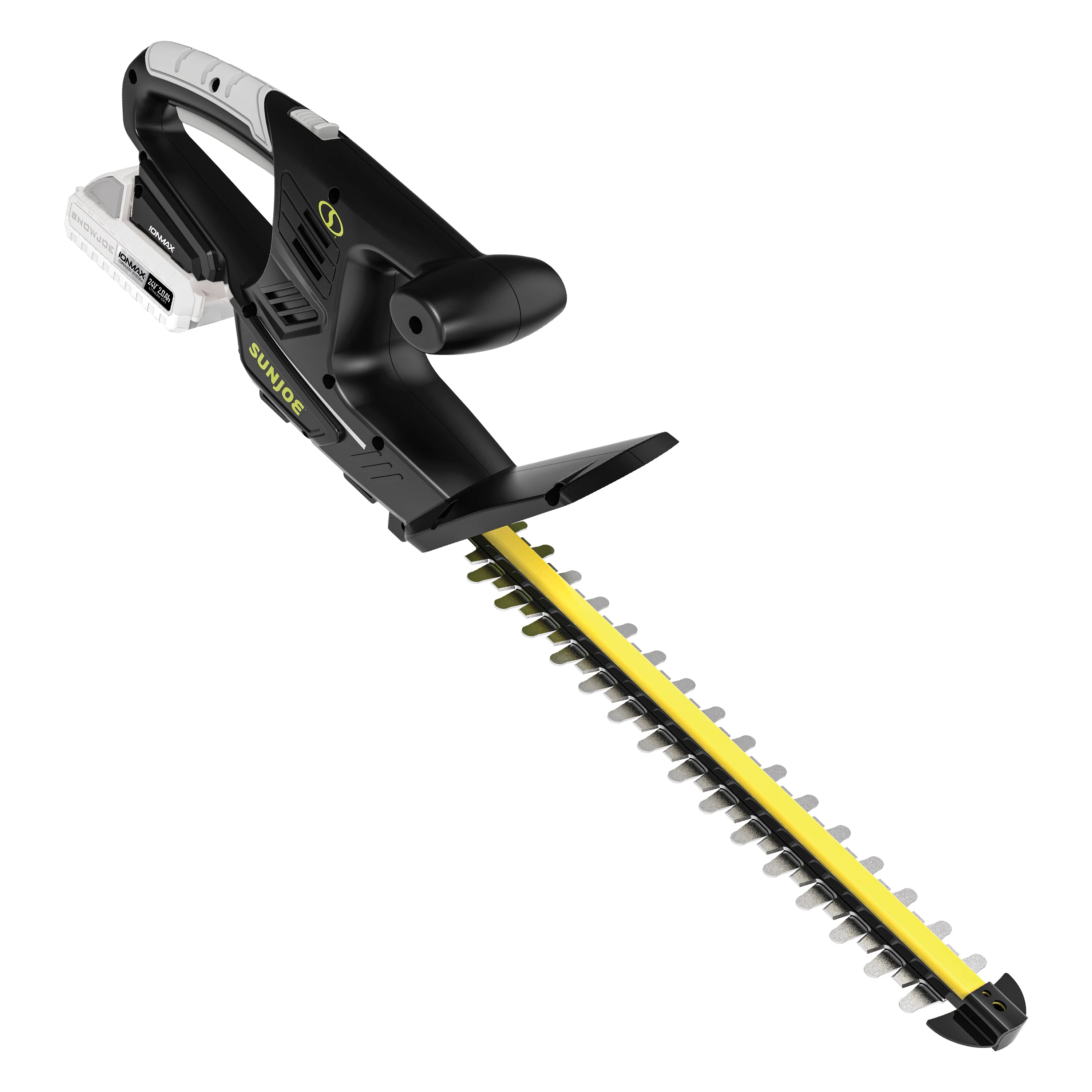 Sun Joe 24-Volt* IONMAX Cordless Handheld Hedge Trimmer | 18-inch | W/ 2.0-Ah Battery + Charger - Image 9