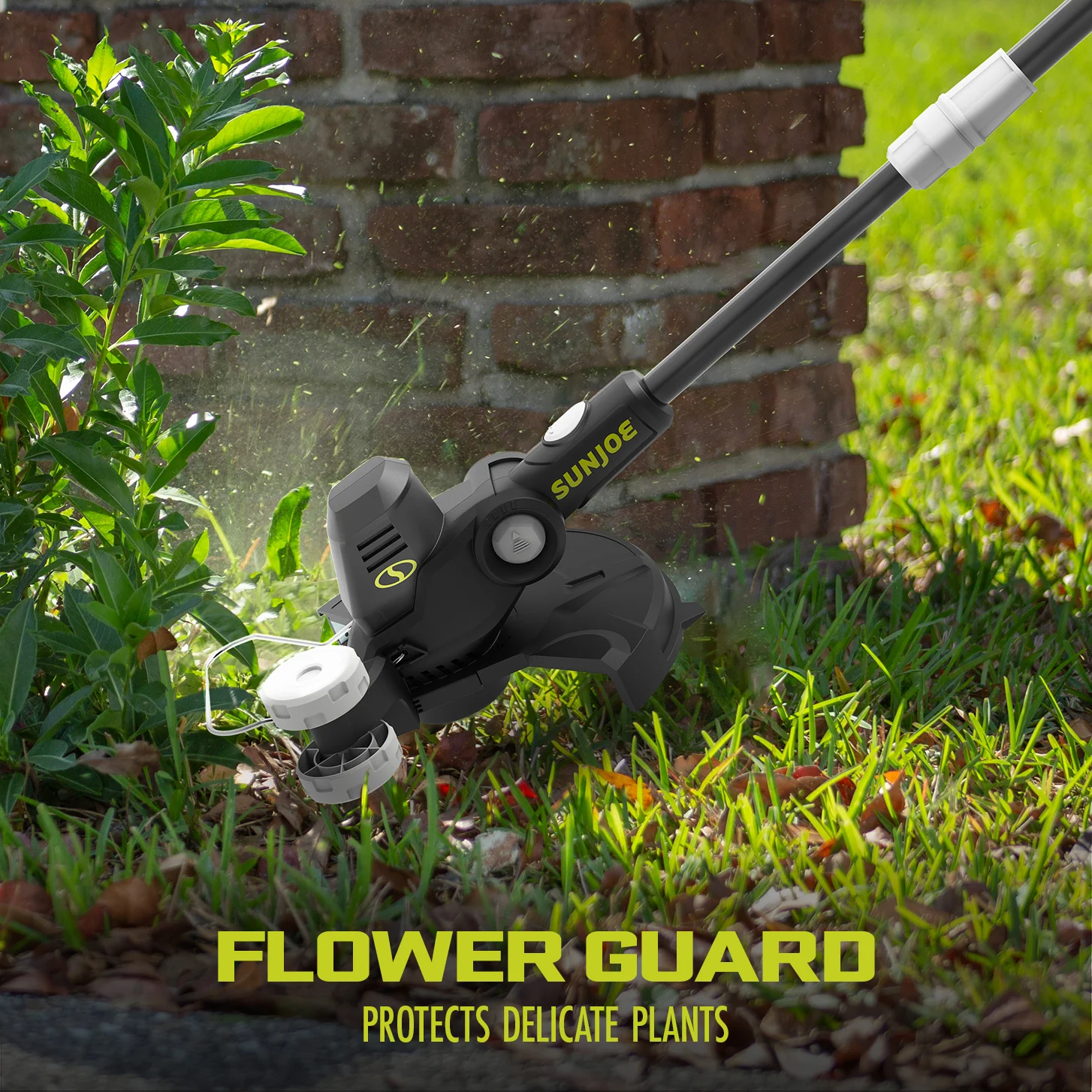 Sun Joe 24-Volt* IONMAX Cordless String Trimmer Kit | 12-inch | Multi-Angle Head | W/ 4.0-Ah Battery + Charger - Image 7