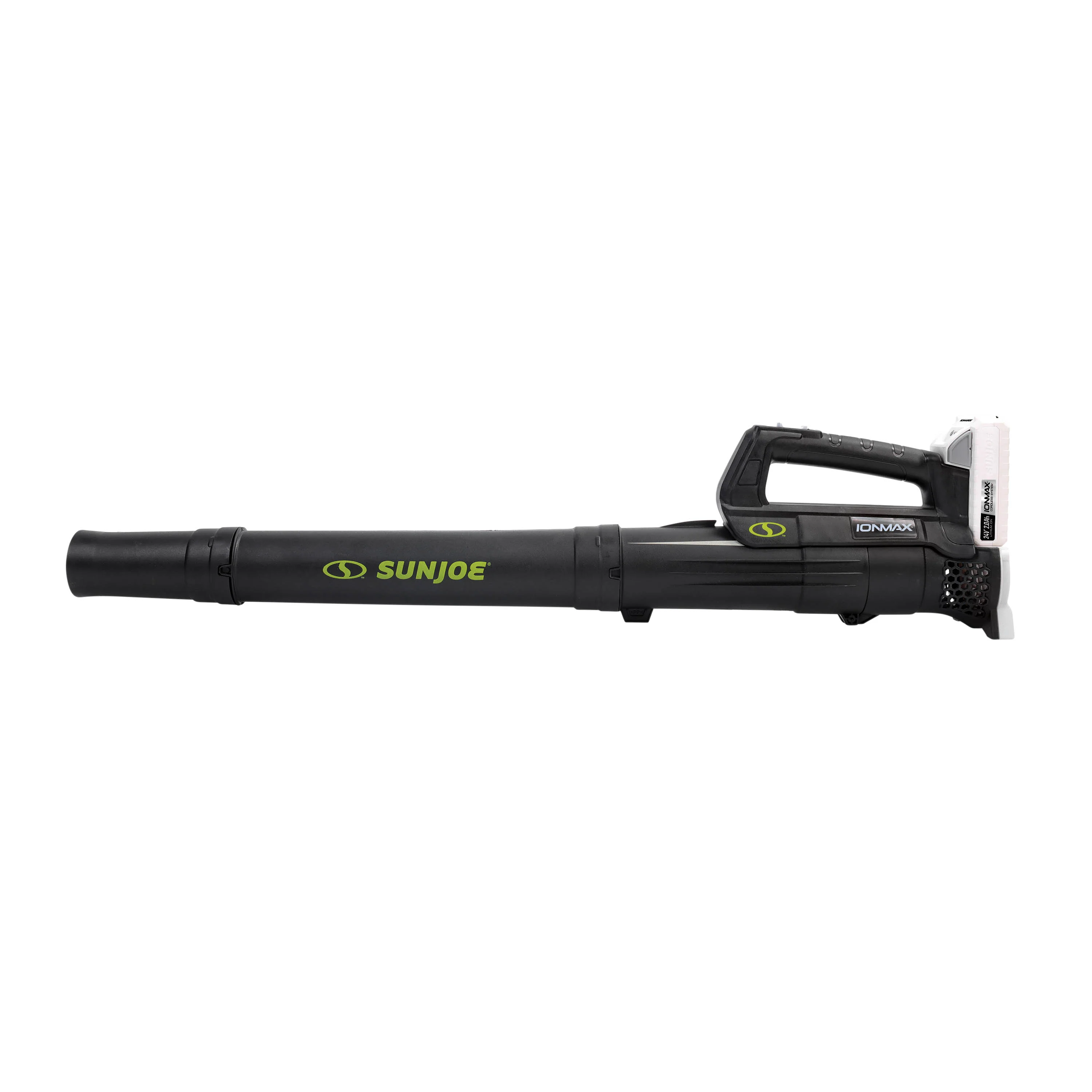 Sun Joe 24-Volt* IONMAX Cordless Compact Turbine Jet Blower | 100-MPH | 280-CFM | W/ 2.0-Ah Battery + Charger - Image 16