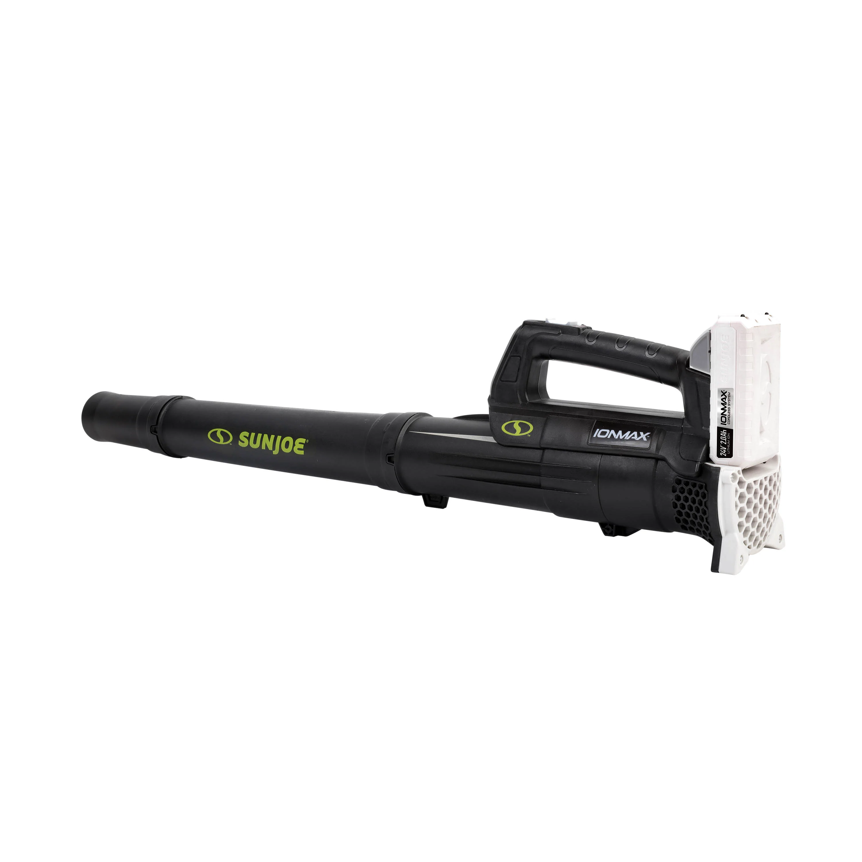Sun Joe 24-Volt* IONMAX Cordless Compact Turbine Jet Blower | 100-MPH | 280-CFM | W/ 2.0-Ah Battery + Charger - Image 18