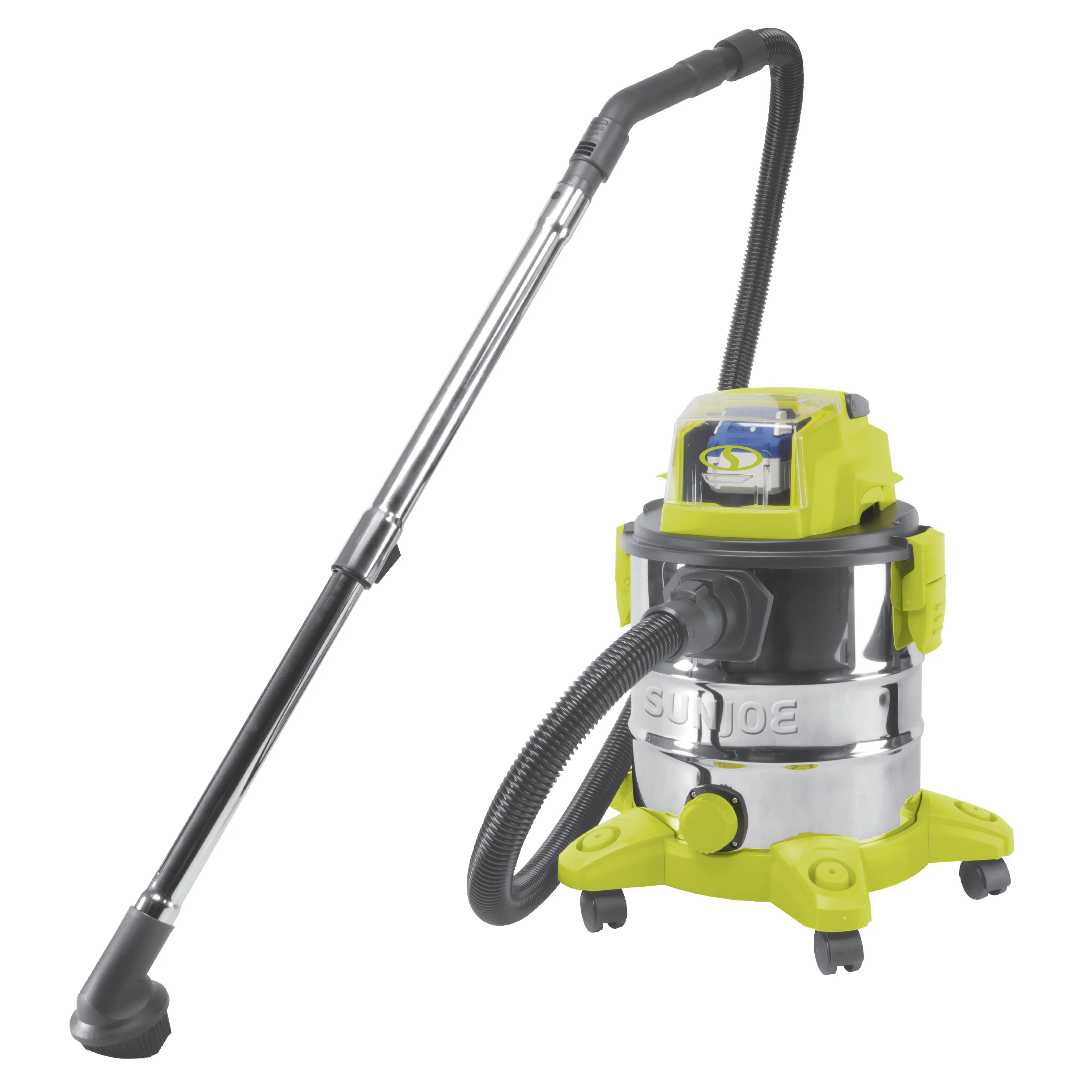 Sun Joe 24-Volt* IONMAX Cordless Portable Stainless Steel Wet/Dry Vacuum Kit | 5.3 Gal | W/ 4.0-Ah Battery + Charger - Image 13