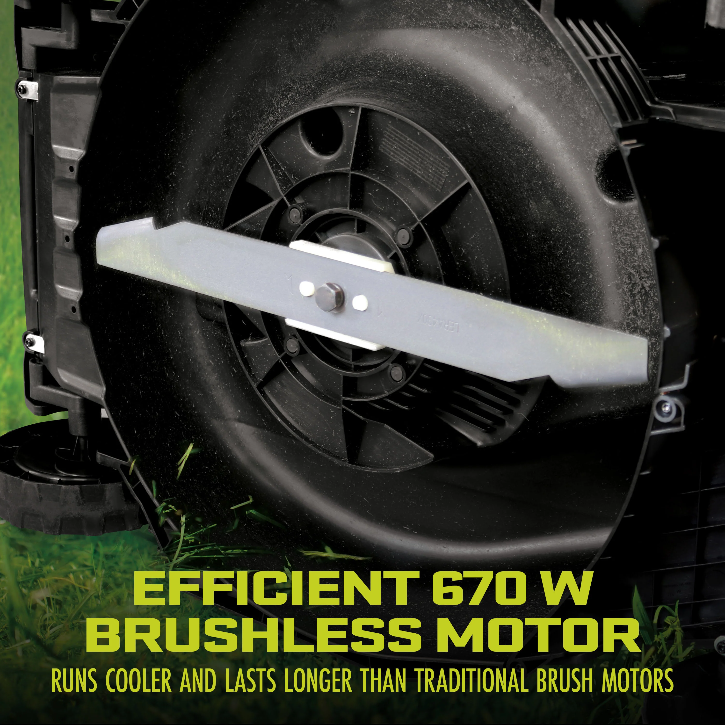 Sun Joe 48-Volt* IONMAX Cordless Lawn Mower Kit W/ Collection Bag | 17-inch | 6-Position | W/ 2 x 4.0-Ah Batteries + Charger - Image 4