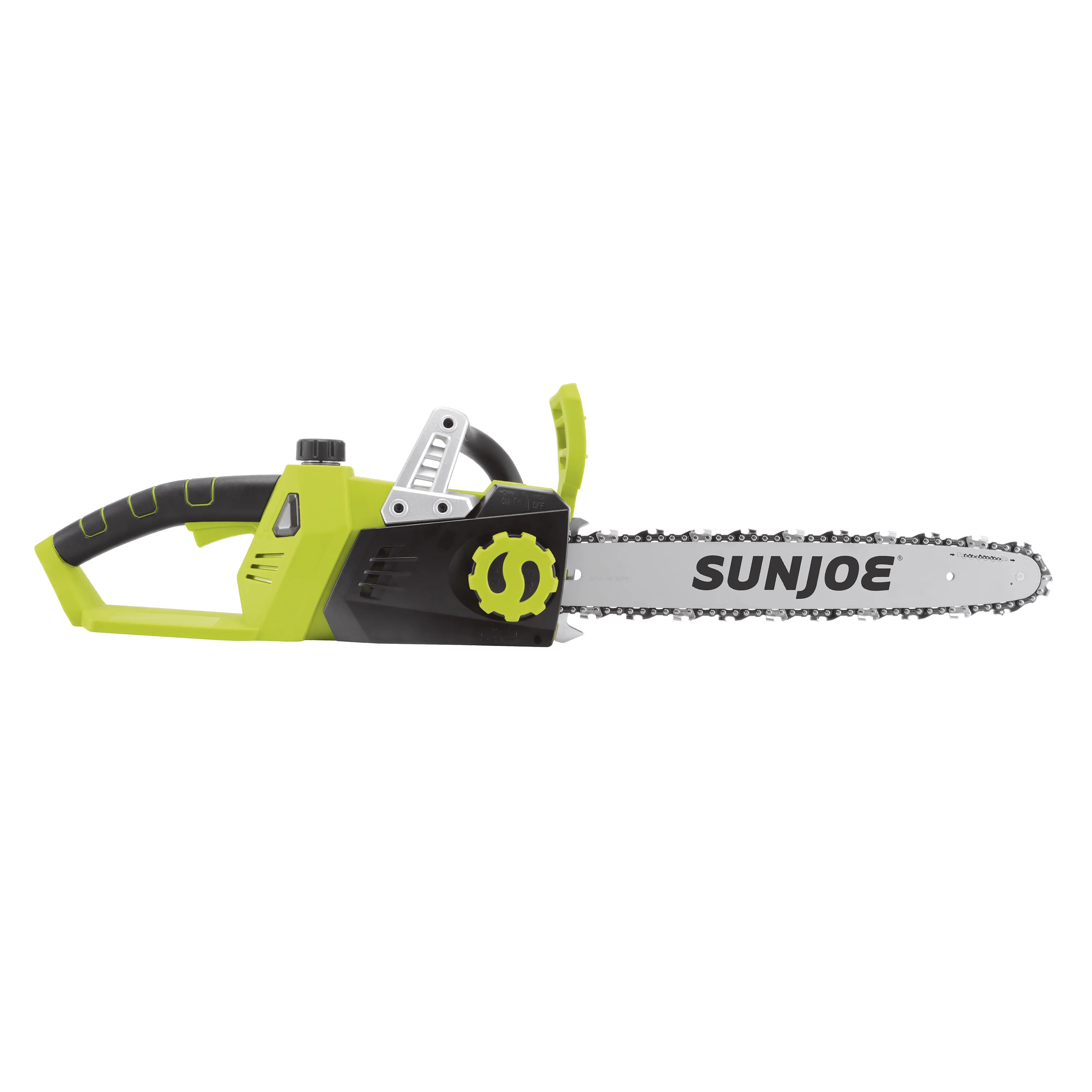 Sun Joe 48-Volt* IONMAX Cordless Chain Saw Kit | 16-inch | W/ 2 x 2.0-Ah Batteries + Charger - Image 14