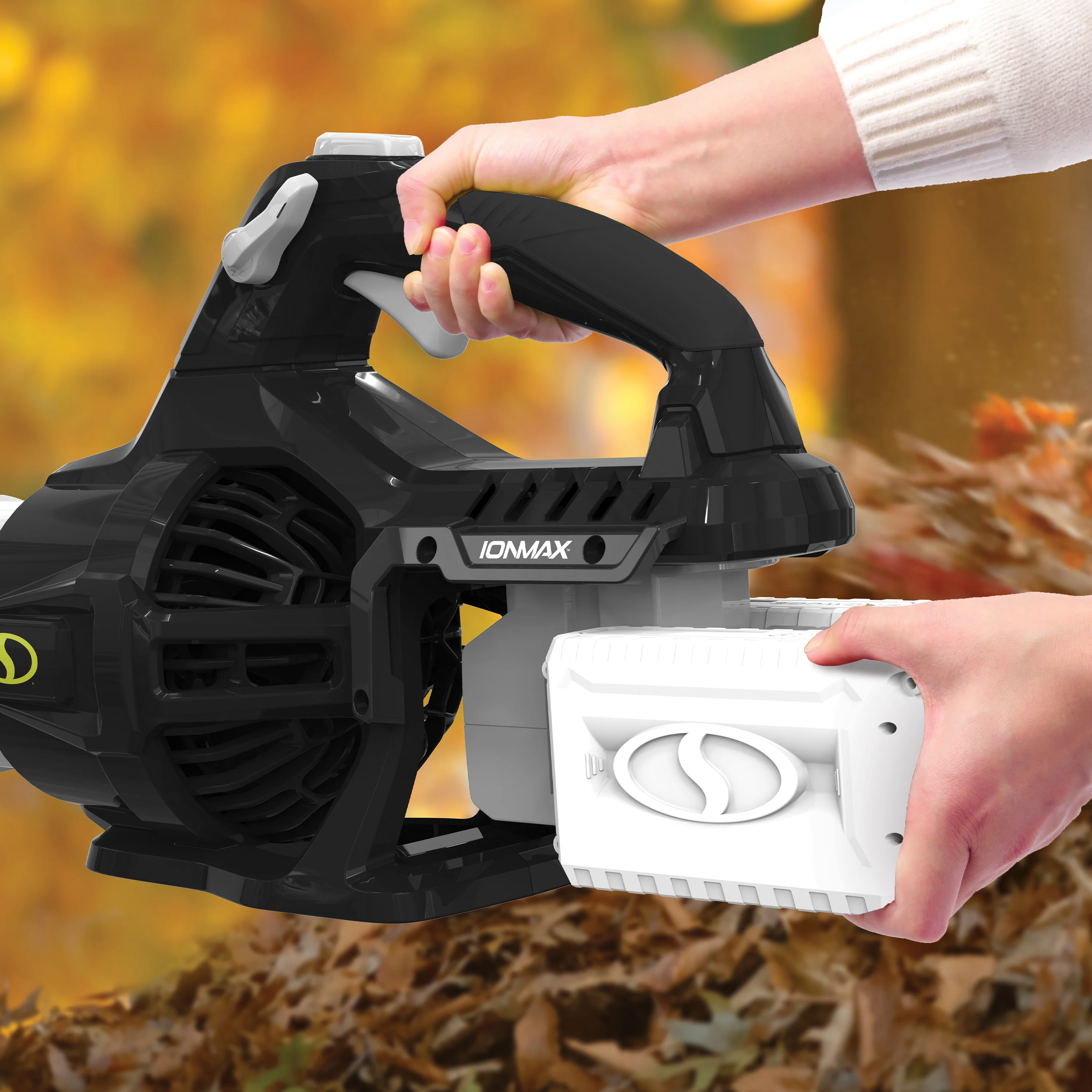 Sun Joe 24V-X2-JB500 Cordless Brushless Turbine Jet Blower | W/ 2 x 2.0-Ah Batteries + Charger - Image 6