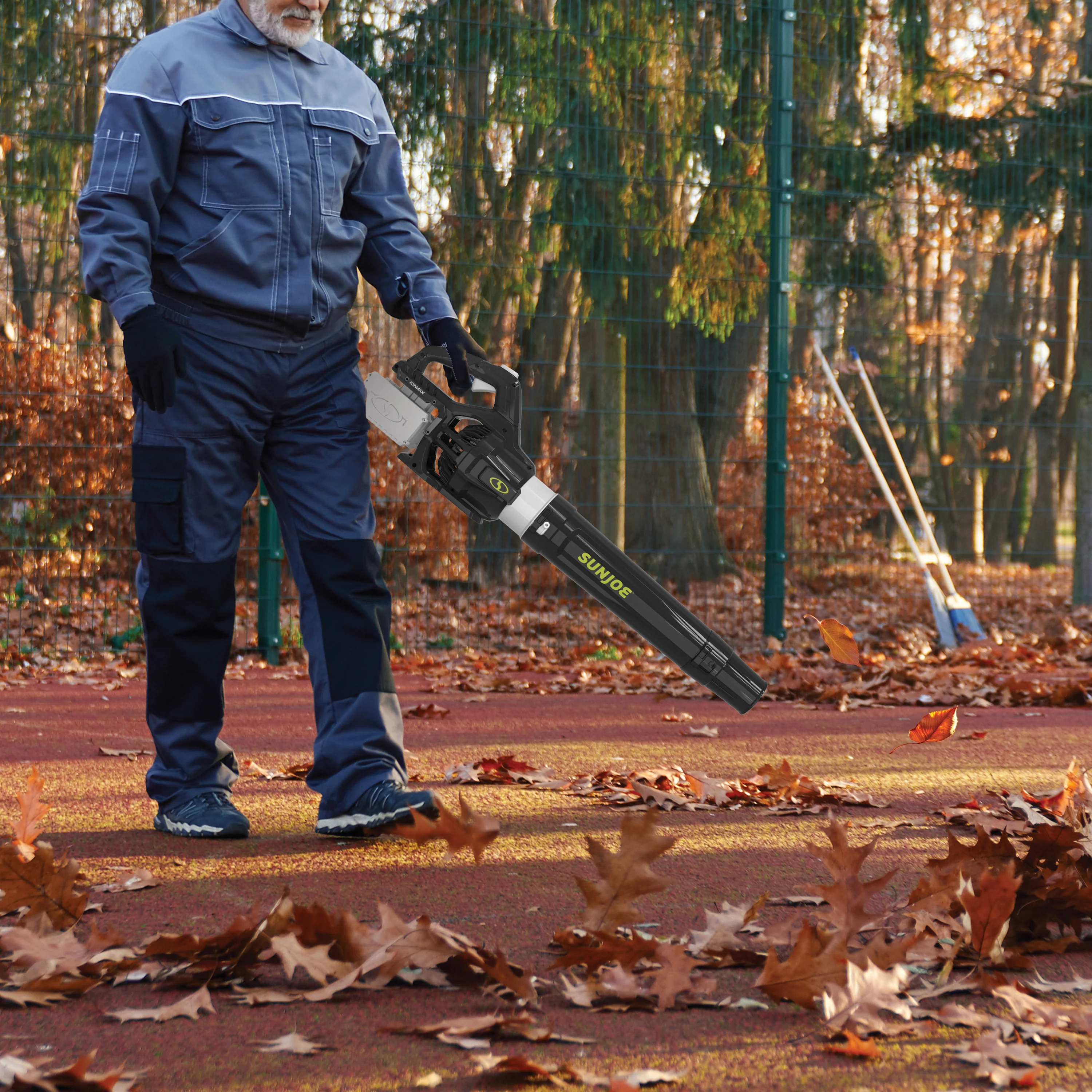 Sun Joe 24V-X2-JB500 Cordless Brushless Turbine Jet Blower | W/ 2 x 2.0-Ah Batteries + Charger - Image 9