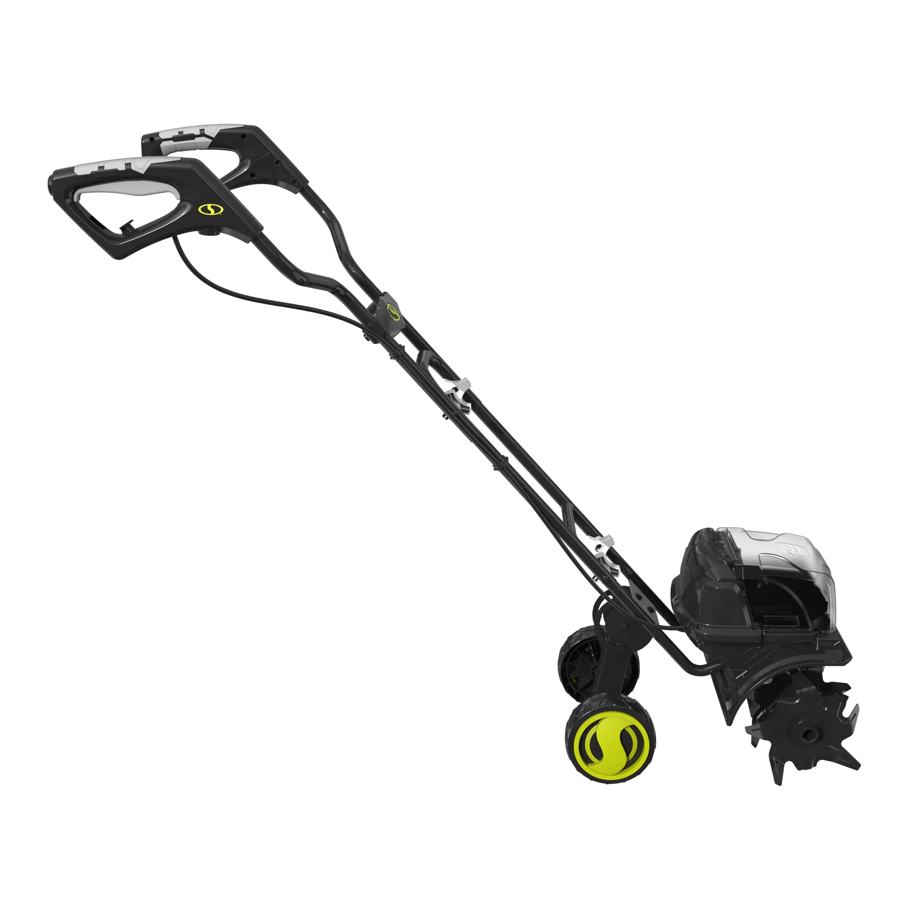 Sun Joe 48-Volt* IONMAX Cordless Garden Tiller/Cultivator Kit | W/ 2 x 2.0-Ah Batteries + Dual Port Charger - Image 11