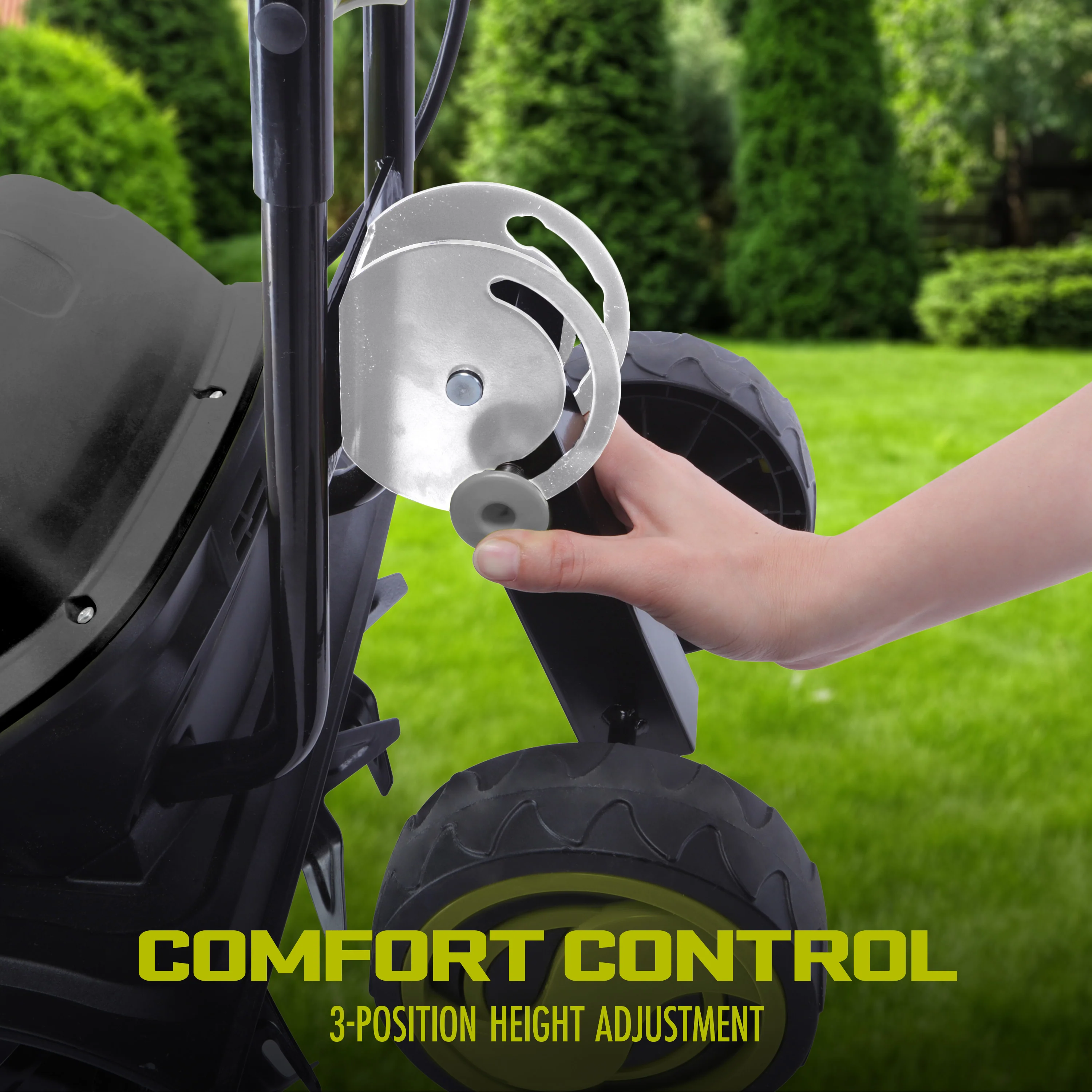 Sun Joe 48-Volt* IONMAX Cordless Garden Tiller/Cultivator Kit | W/ 2 x 2.0-Ah Batteries + Dual Port Charger - Image 6