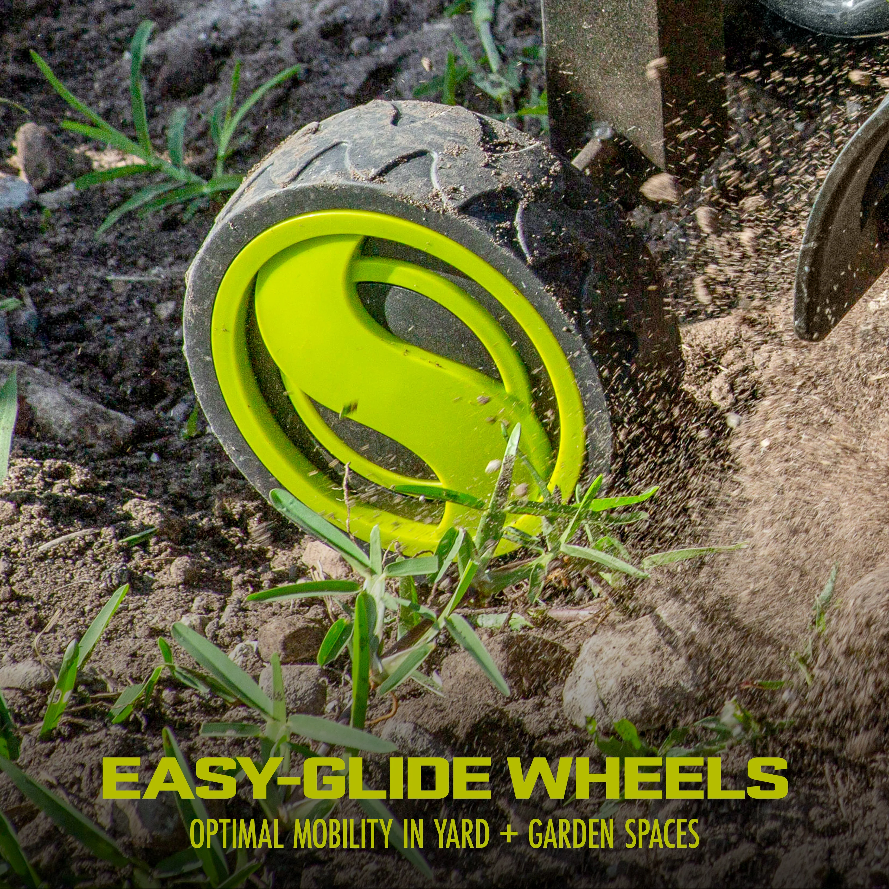 Sun Joe 48-Volt* IONMAX Cordless Garden Tiller/Cultivator Kit | W/ 2 x 2.0-Ah Batteries + Dual Port Charger - Image 7