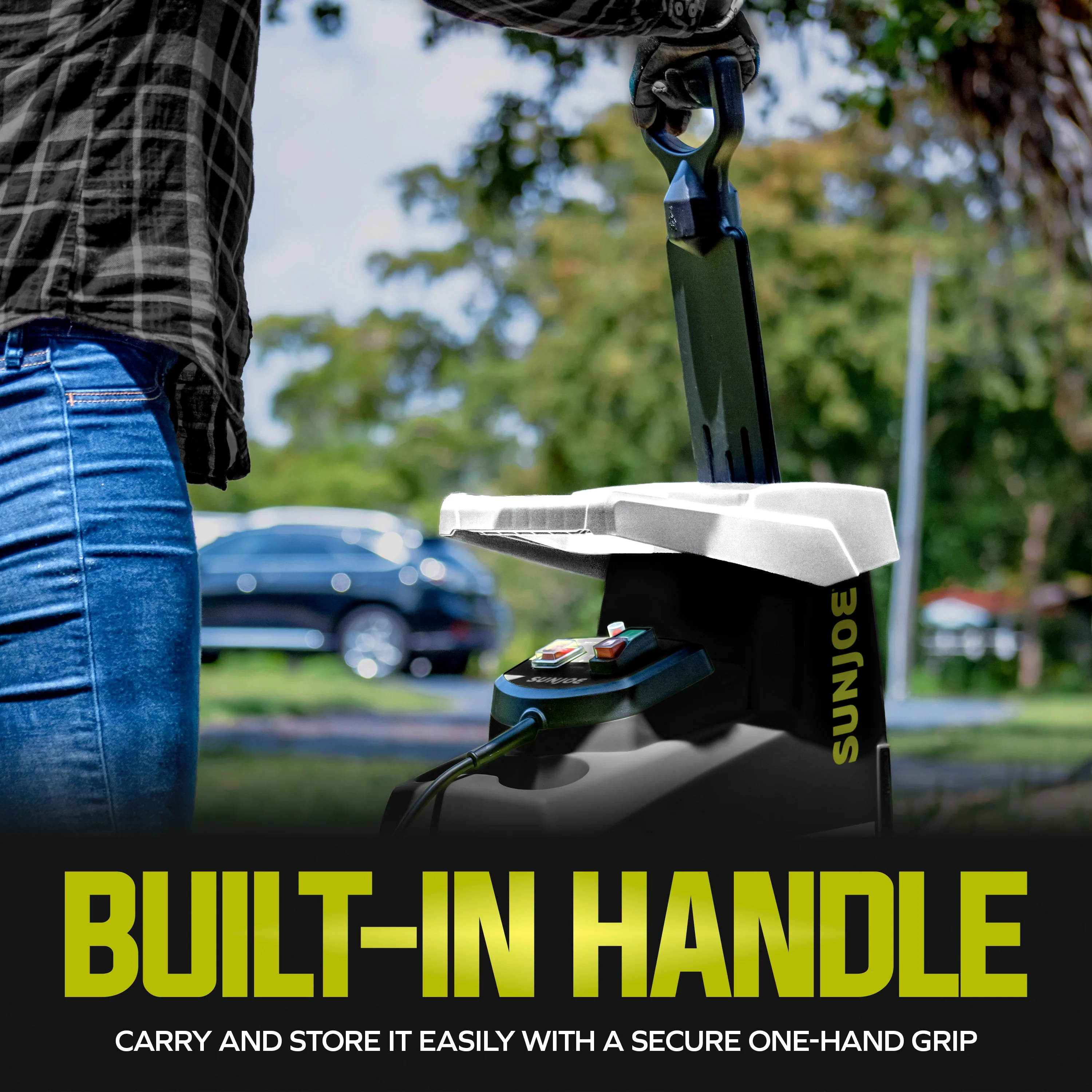 Sun Joe Silent Electric Wood Chipper + Shredder W/ Collection Bag | 1.7-inch Cutting Diameter | 15-Amp - Image 10