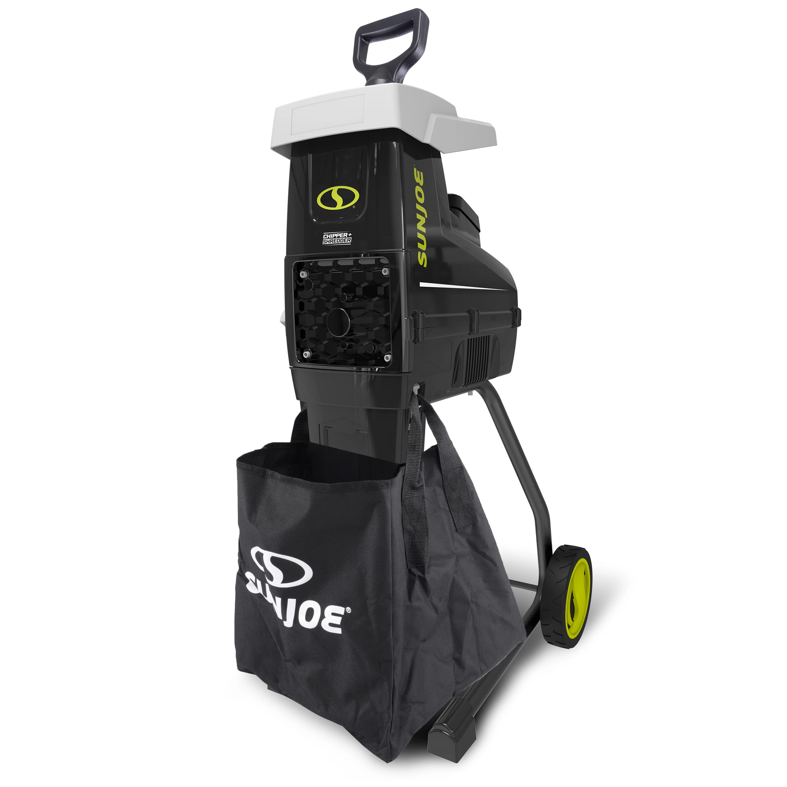 Sun Joe Silent Electric Wood Chipper + Shredder W/ Collection Bag | 1.7-inch Cutting Diameter | 15-Amp - Image 13