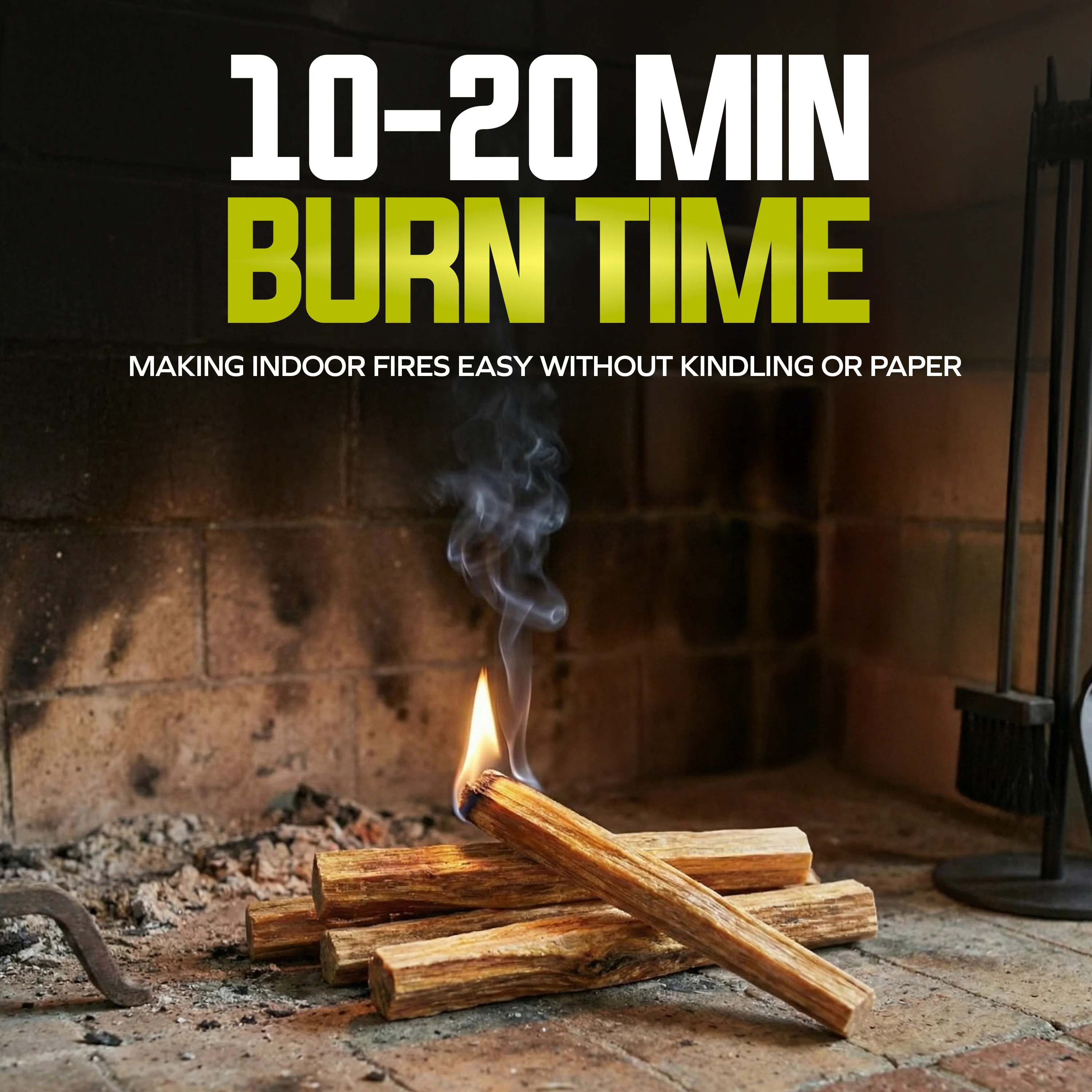 Sun Joe All-Natural Fire Starter Sticks | Pine Kindling for Fireplaces, Campfires, Wood Stoves, Fire Pits & Grills | 25 Lbs. - Image 4